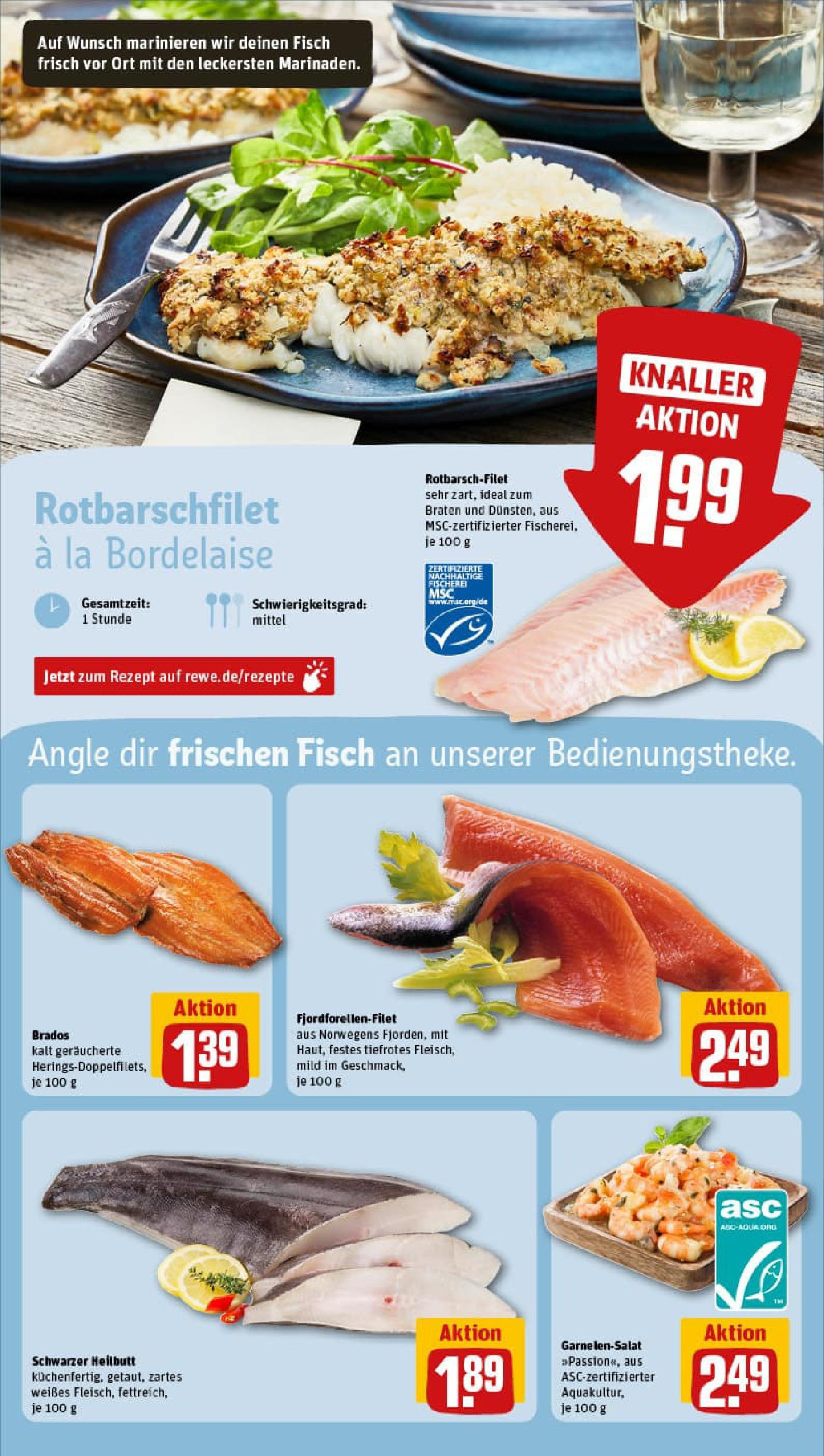 REWE Prospekt ab 14.09.2025 zum Blättern » Angebote | Seite: 27 | Produkte: Fisch
