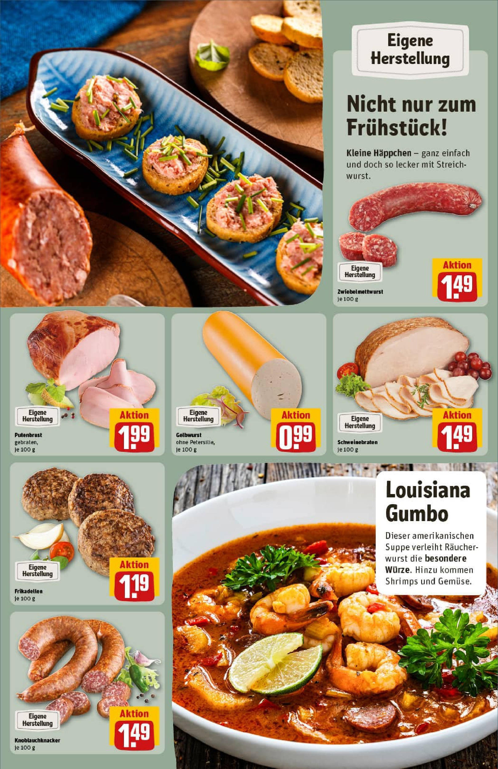 REWE Prospekt ab 14.09.2025 zum Blättern » Angebote | Seite: 12 | Produkte: Wurst