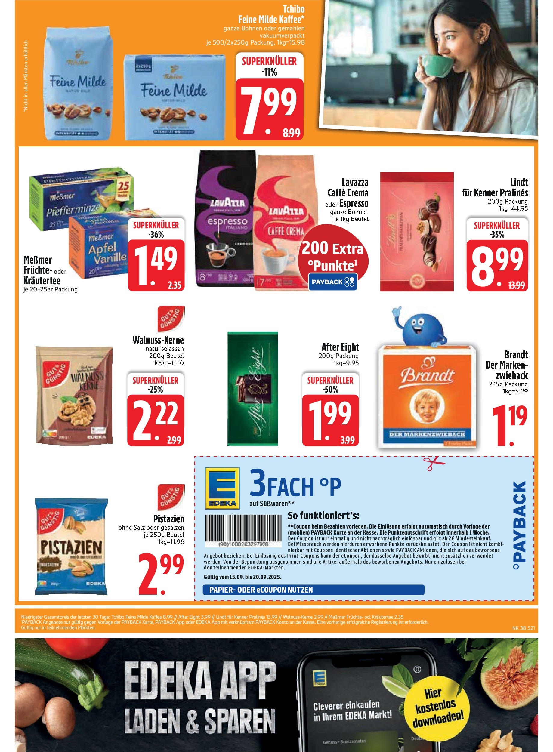 Edeka prospekt Kirchseeon	 (ab 15.09.2025) » Angebote Online | Seite: 23 | Produkte: HP, Lavazza, Äpfel, Lindt