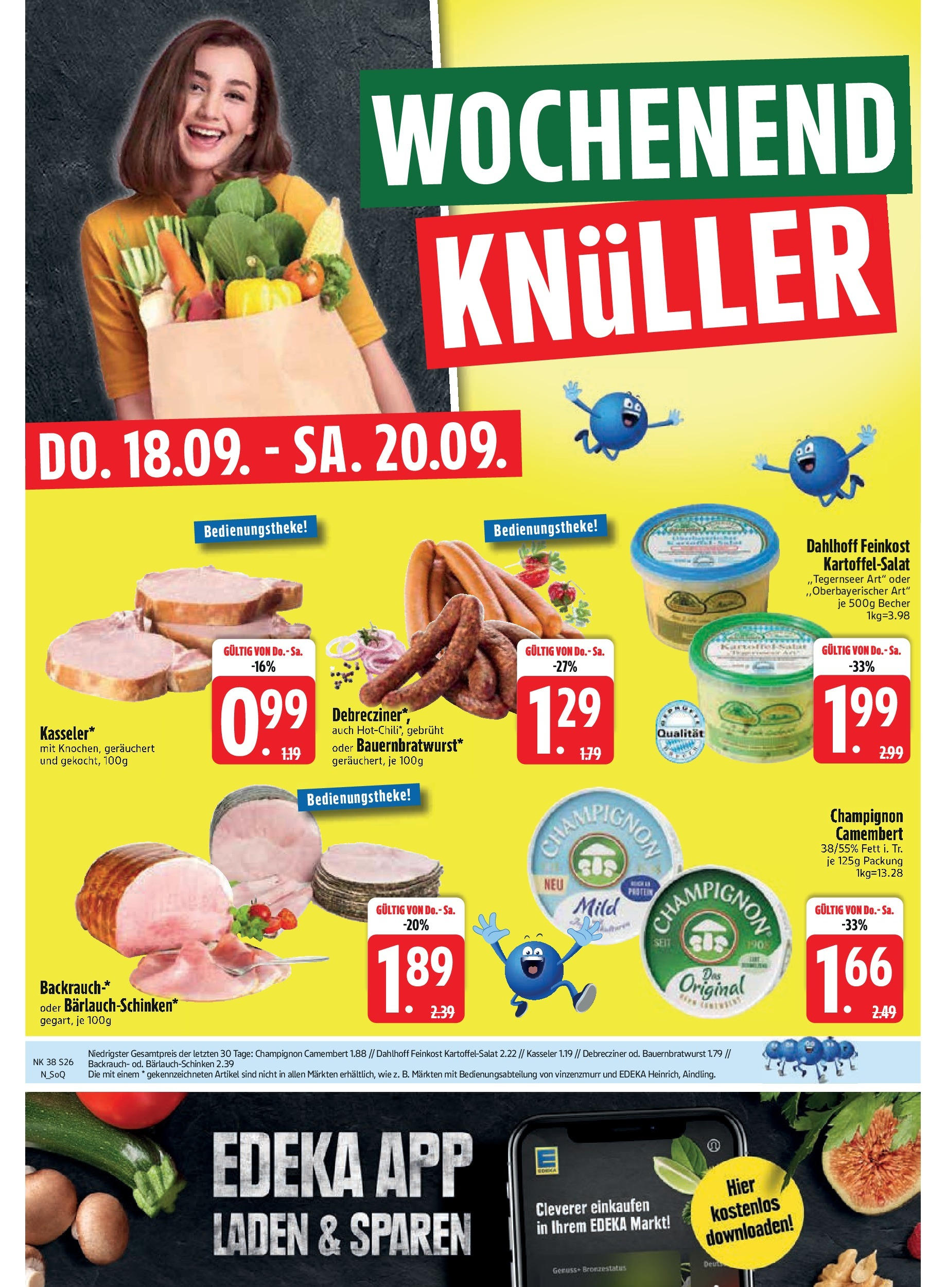 Edeka prospekt Kirchseeon	 (ab 15.09.2025) » Angebote Online | Seite: 28 | Produkte: Salat