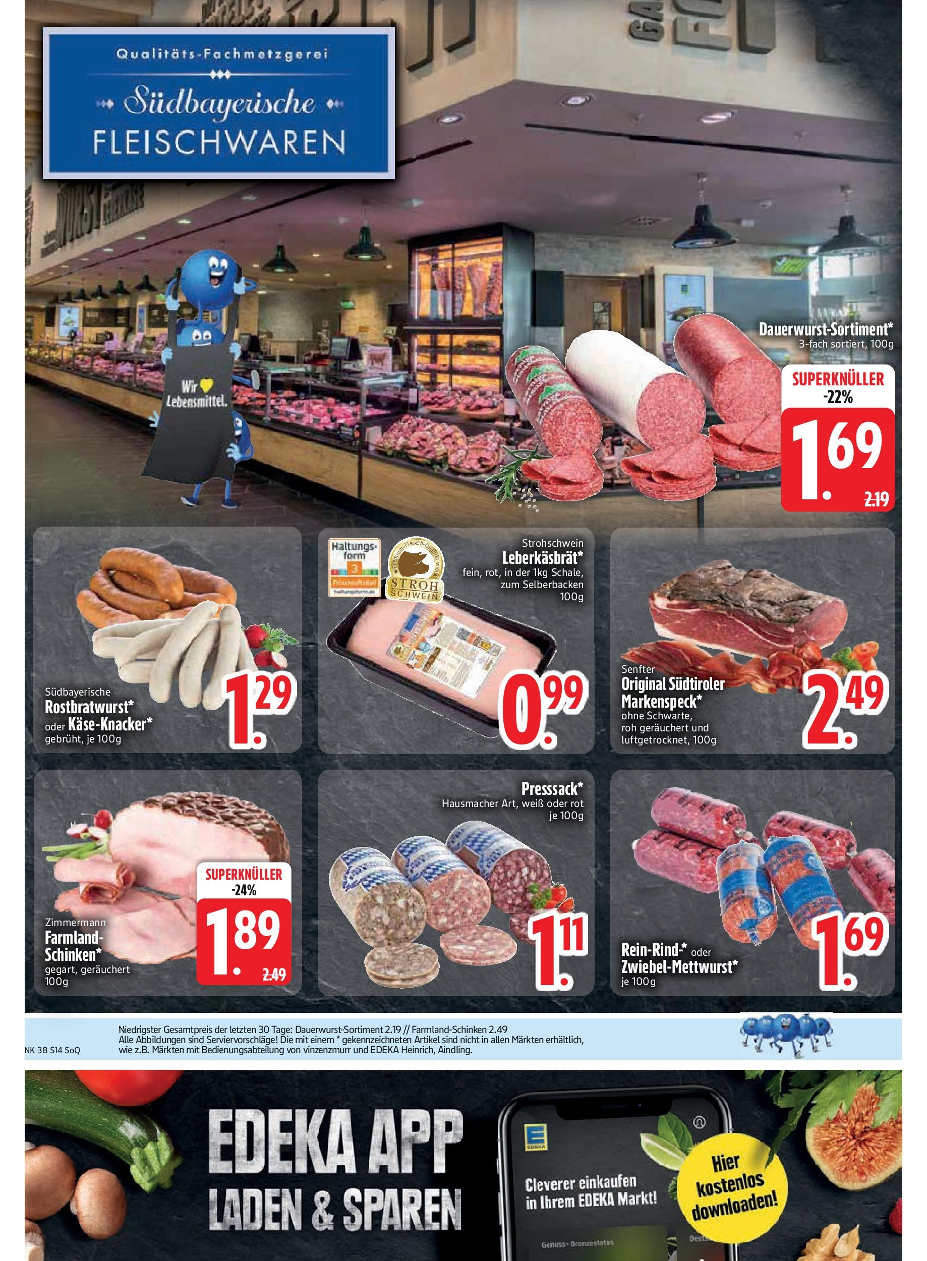 Edeka prospekt Kirchseeon	 (ab 15.09.2025) » Angebote Online | Seite: 16