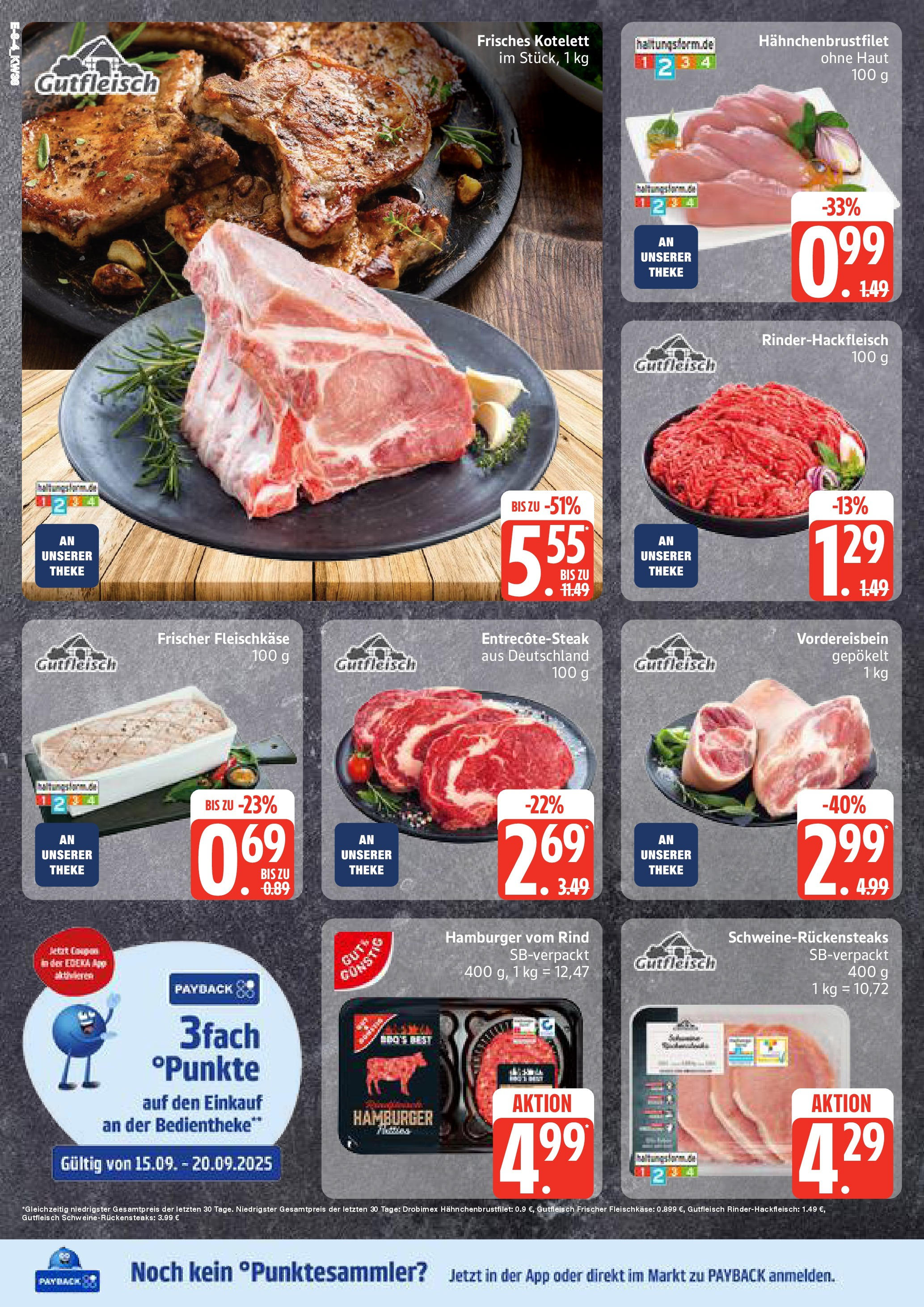 Edeka prospekt Neuruppin	 (ab 15.09.2025) » Angebote Online | Seite: 8 | Produkte: Theke, Steak