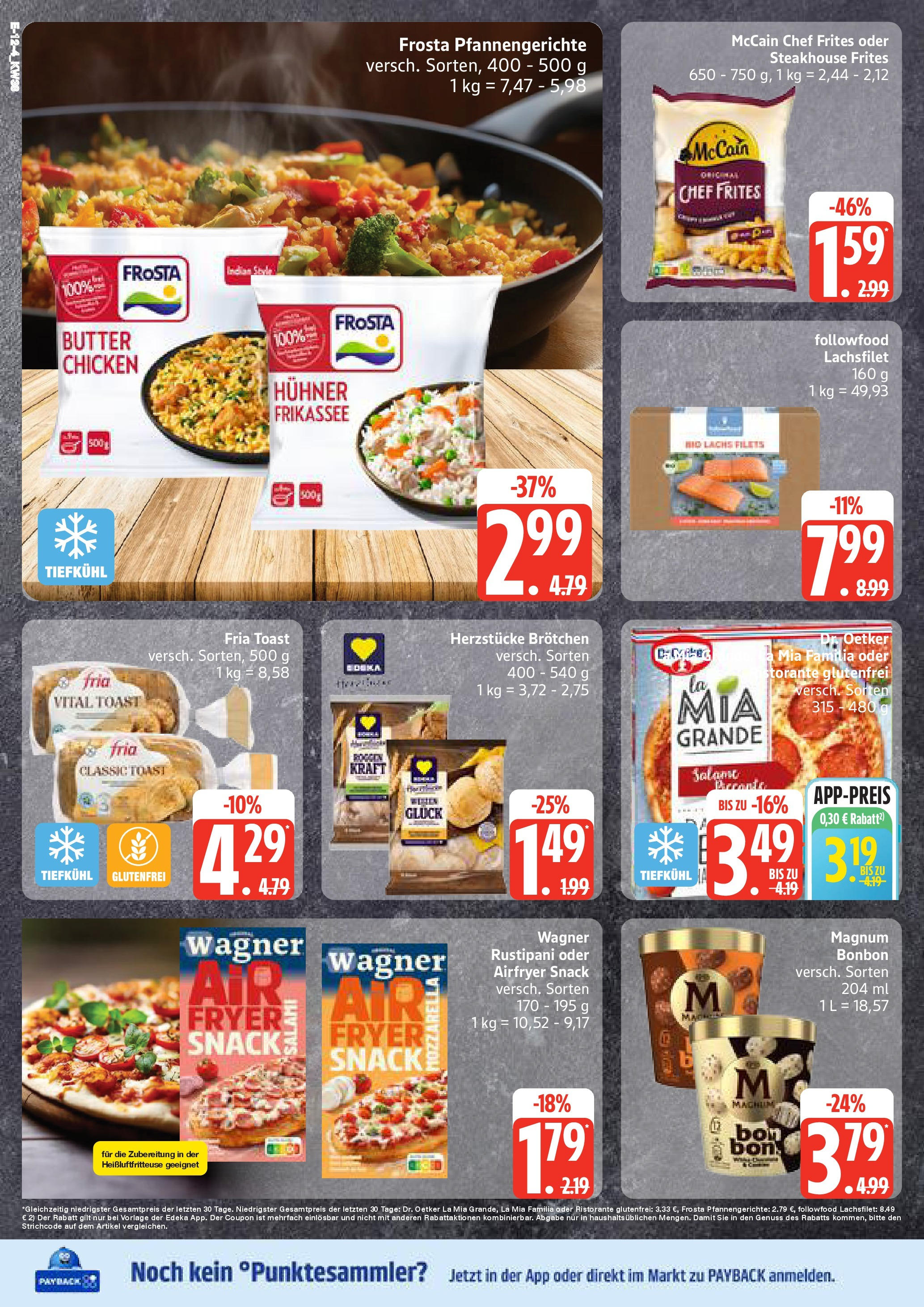 Edeka prospekt Neuruppin	 (ab 15.09.2025) » Angebote Online | Seite: 12 | Produkte: Butter, Lachs, Salami, Heißluftfritteuse