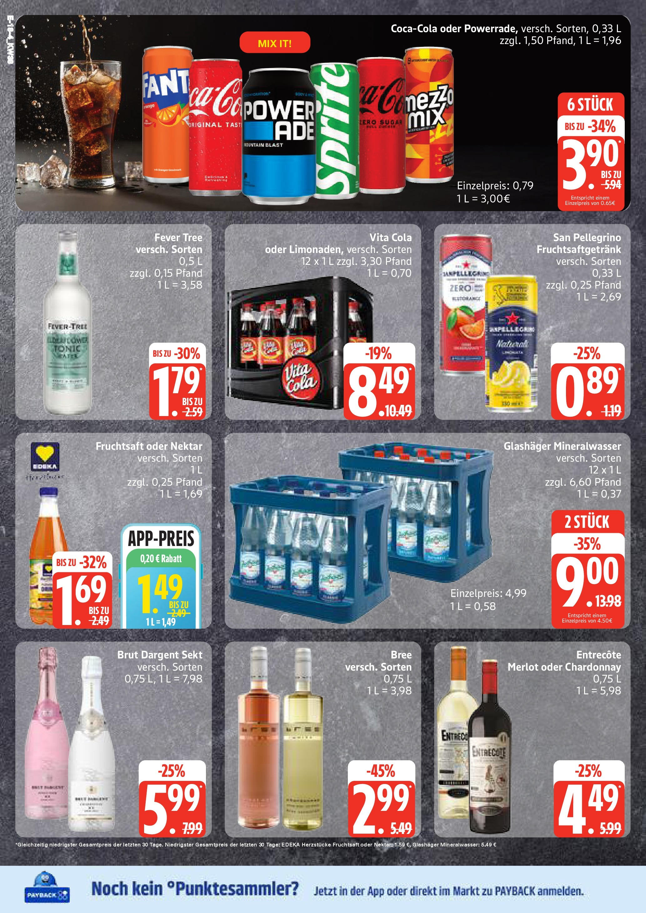 Edeka prospekt Neuruppin	 (ab 15.09.2025) » Angebote Online | Seite: 18 | Produkte: Cola, Sekt, Entrecote, Brut dargent