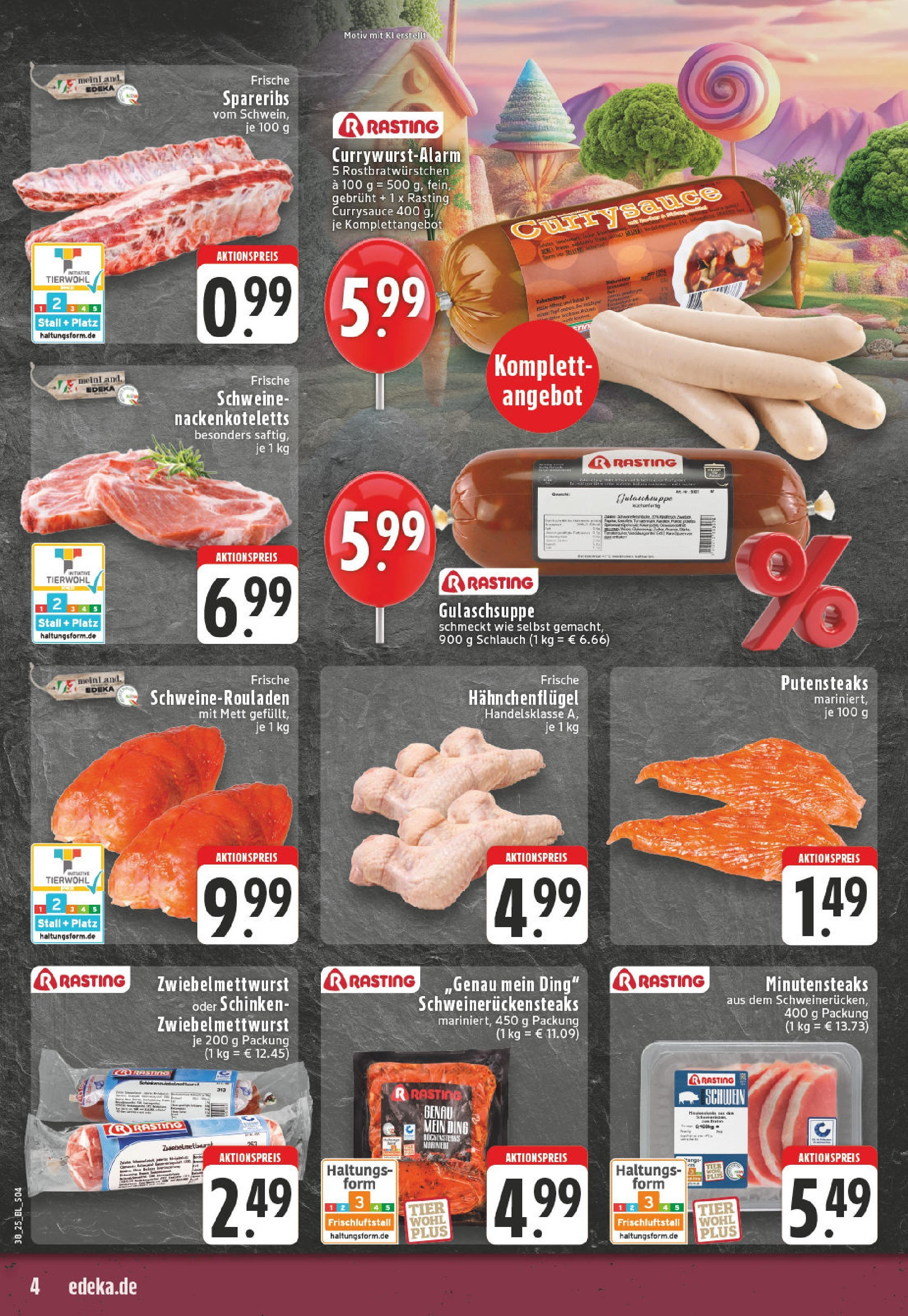 Edeka prospekt Köln	 (ab 15.09.2025) » Angebote Online | Seite: 6 | Produkte: Schinken