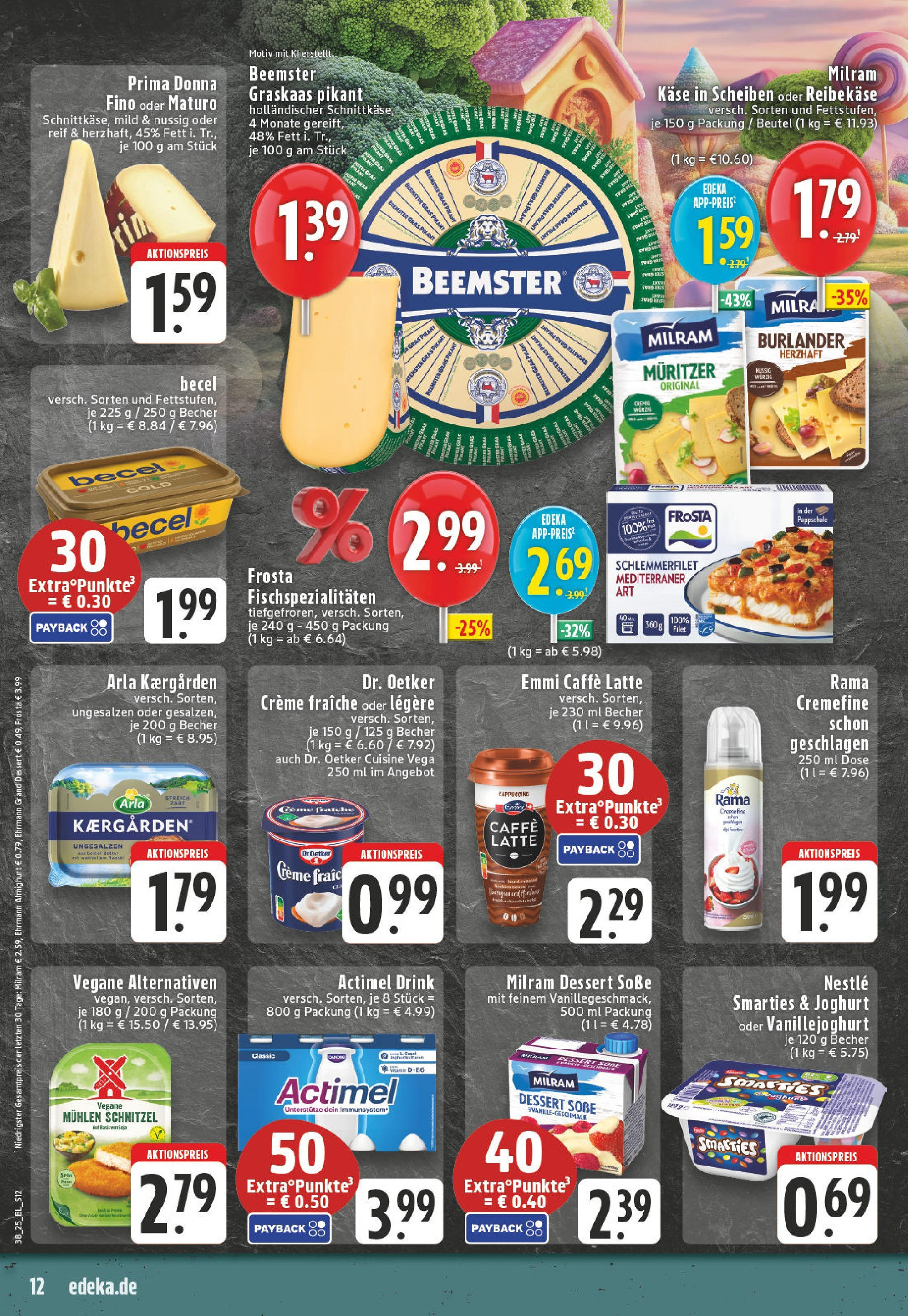 Edeka prospekt Köln	 (ab 15.09.2025) » Angebote Online | Seite: 14 | Produkte: Margarine, Rama cremefine, Schnitzel, Creme