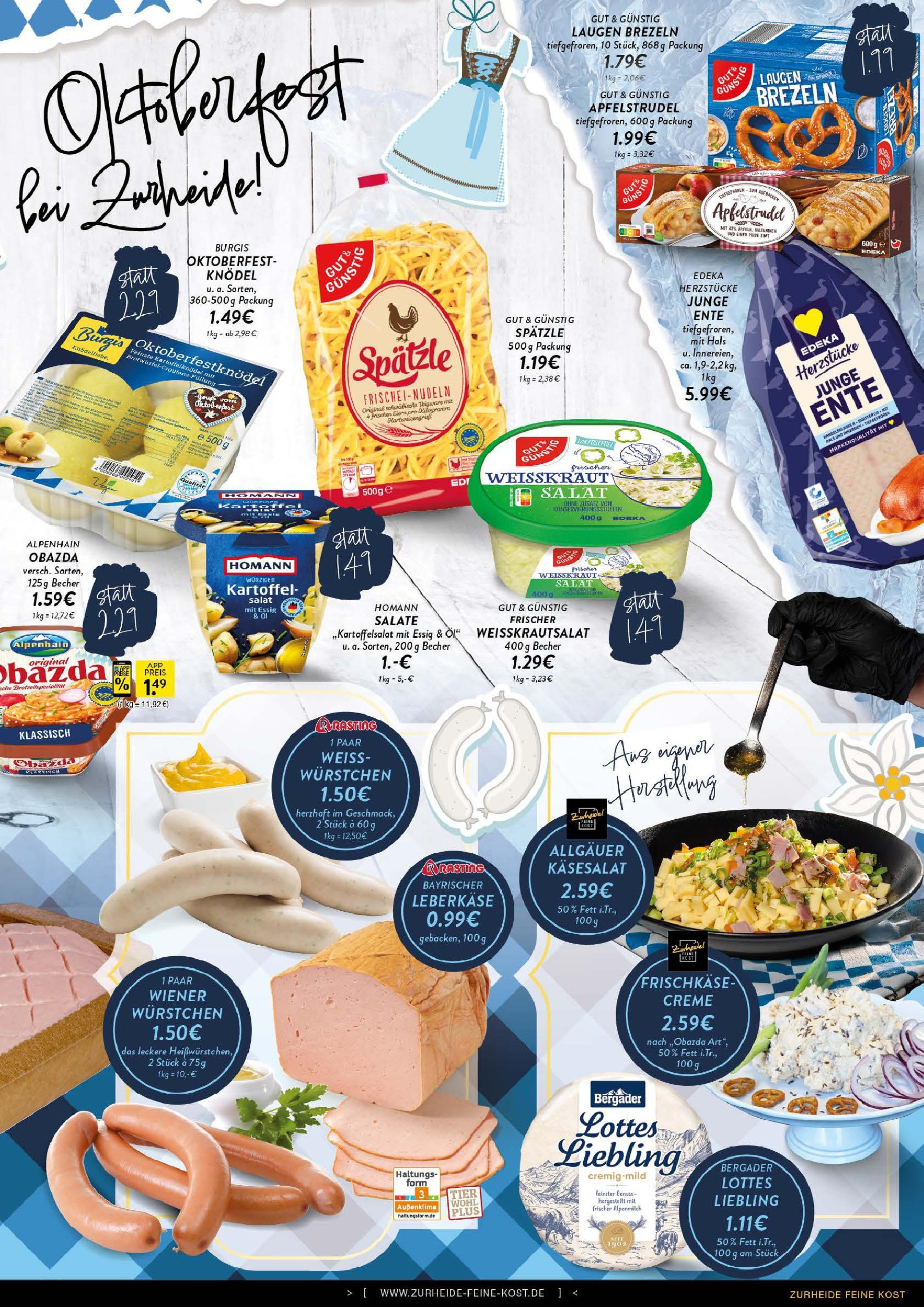 Edeka prospekt Essen	 (ab 15.09.2025) » Angebote Online | Seite: 3 | Produkte: Essig, Ente, Frischkase, Leberkase