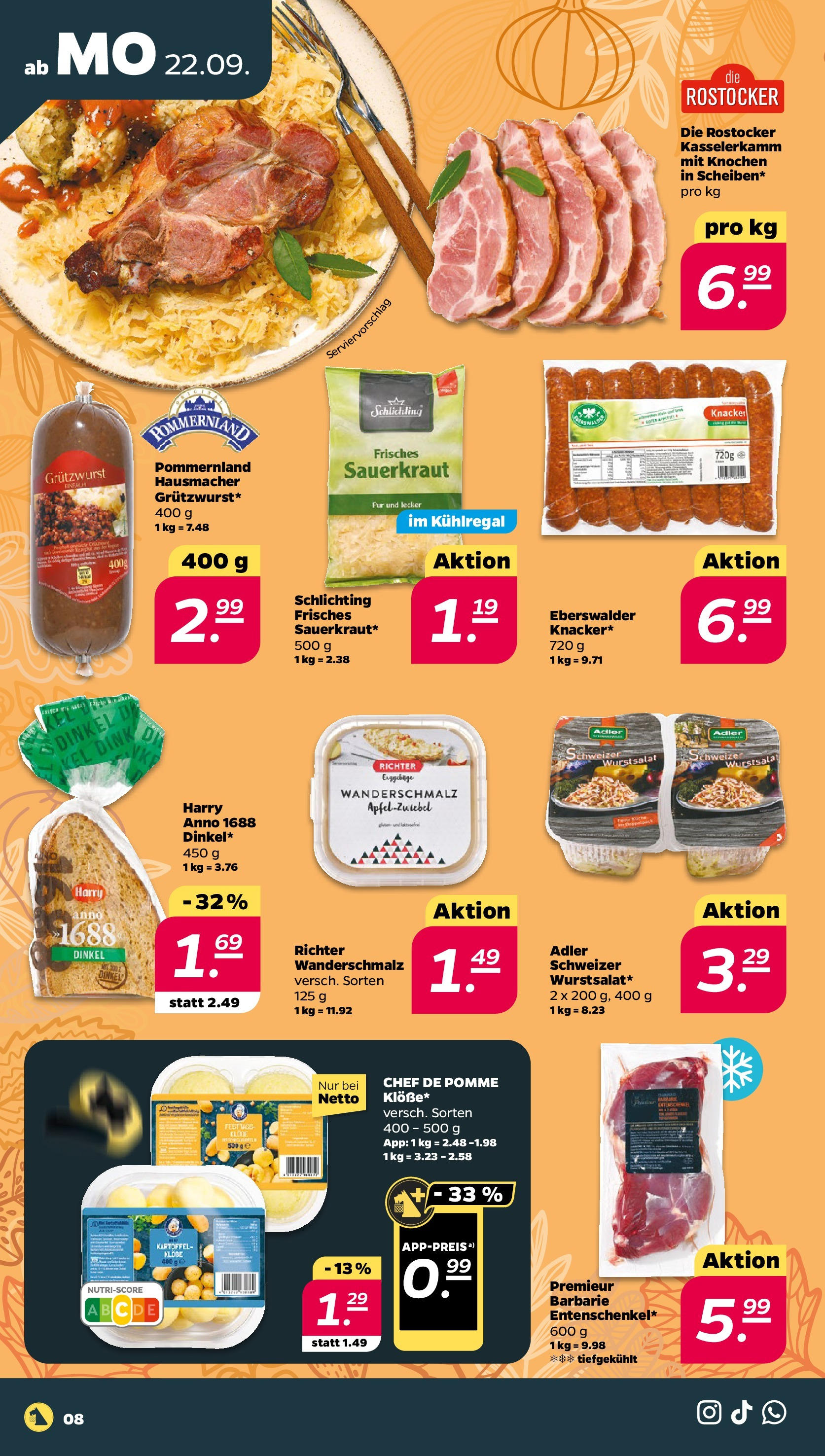 Netto - Netto APS : Wochenangebote ab 21.09.2025 → Angebote nächste Woche | Seite: 8