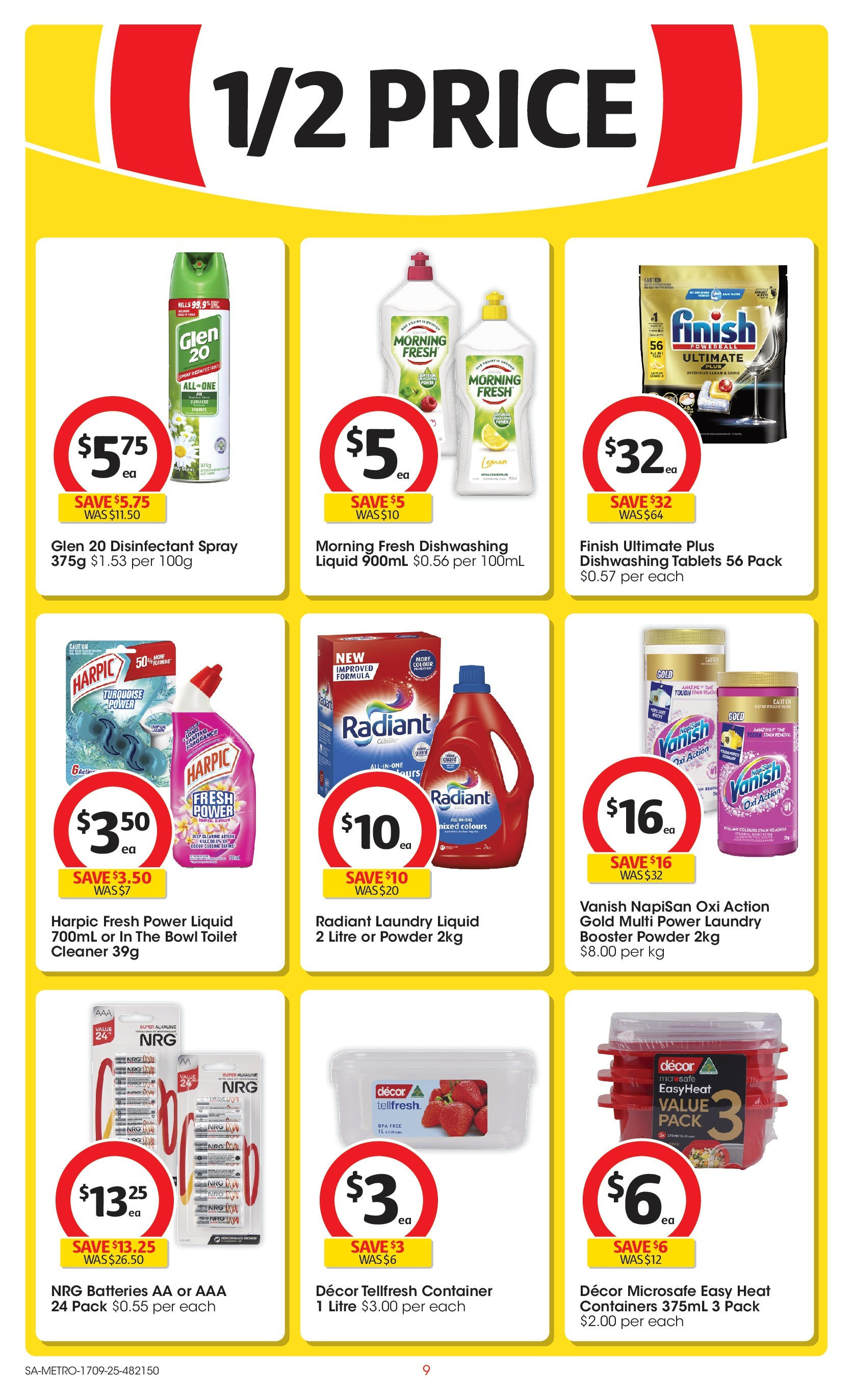 ﻿﻿Coles catalogue valid from 17/09/2025 > Online Australia | Page: 9 | Products: Decor, Kale, Lemon, Tablets