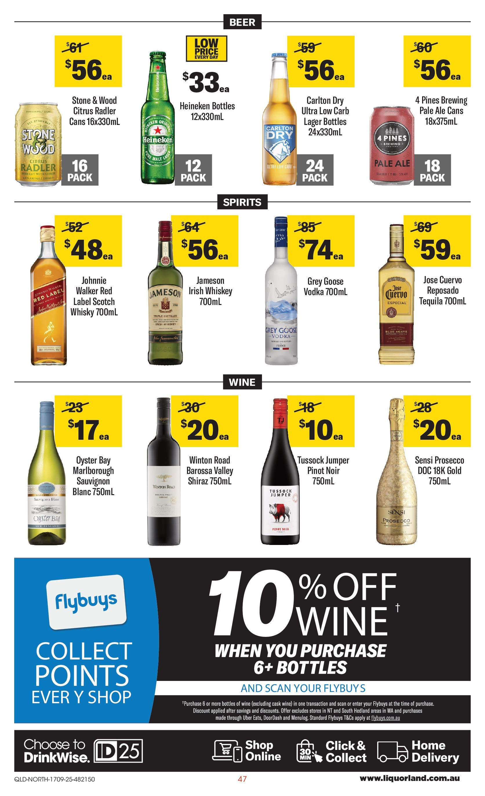 ﻿﻿Coles catalogue valid from 17/09/2025 > Online Australia | Page: 47 | Products: Beer, Vodka, Whiskey, Wood