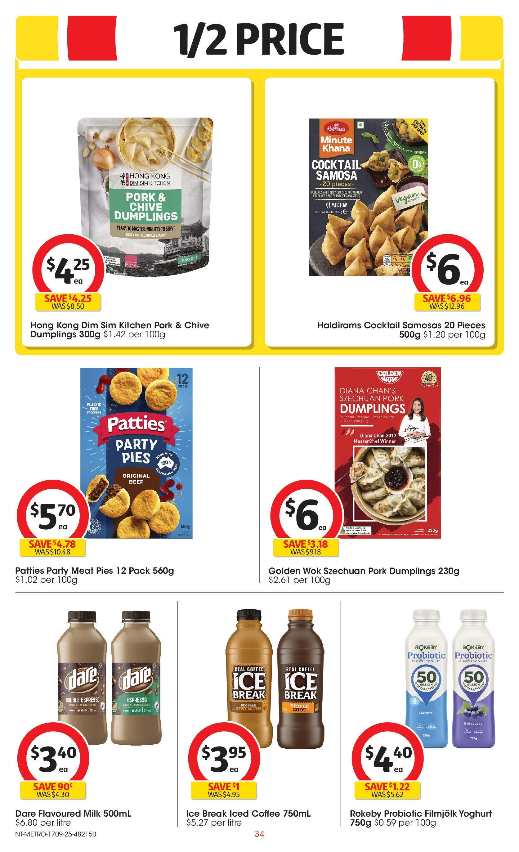 ﻿﻿Coles catalogue valid from 17/09/2025 > Online Australia | Page: 34 | Products: Yoghurt, Beef, Meat, Spices