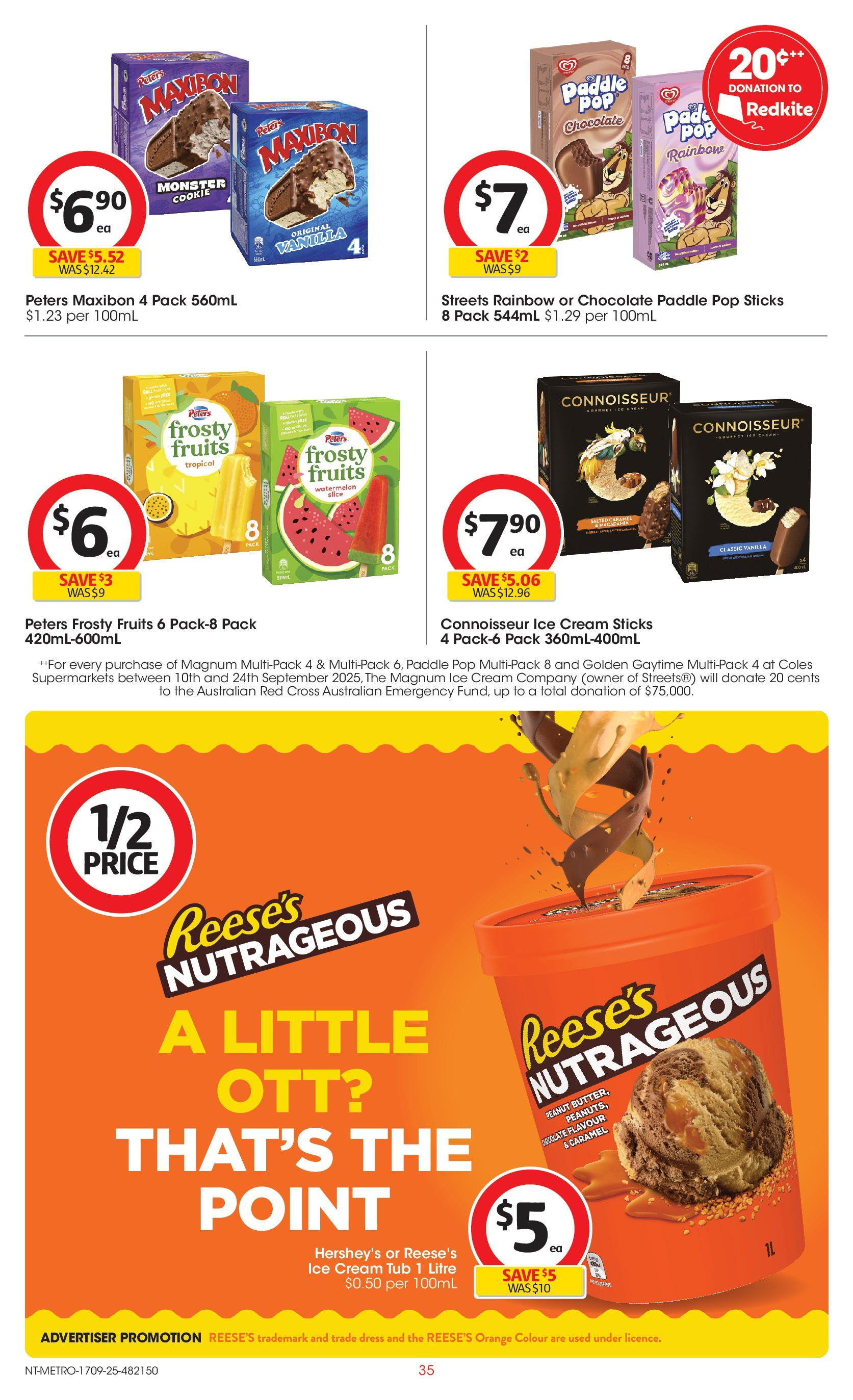 ﻿﻿Coles catalogue valid from 17/09/2025 > Online Australia | Page: 35 | Products: Chocolate, Dress, Fruits, Watermelon