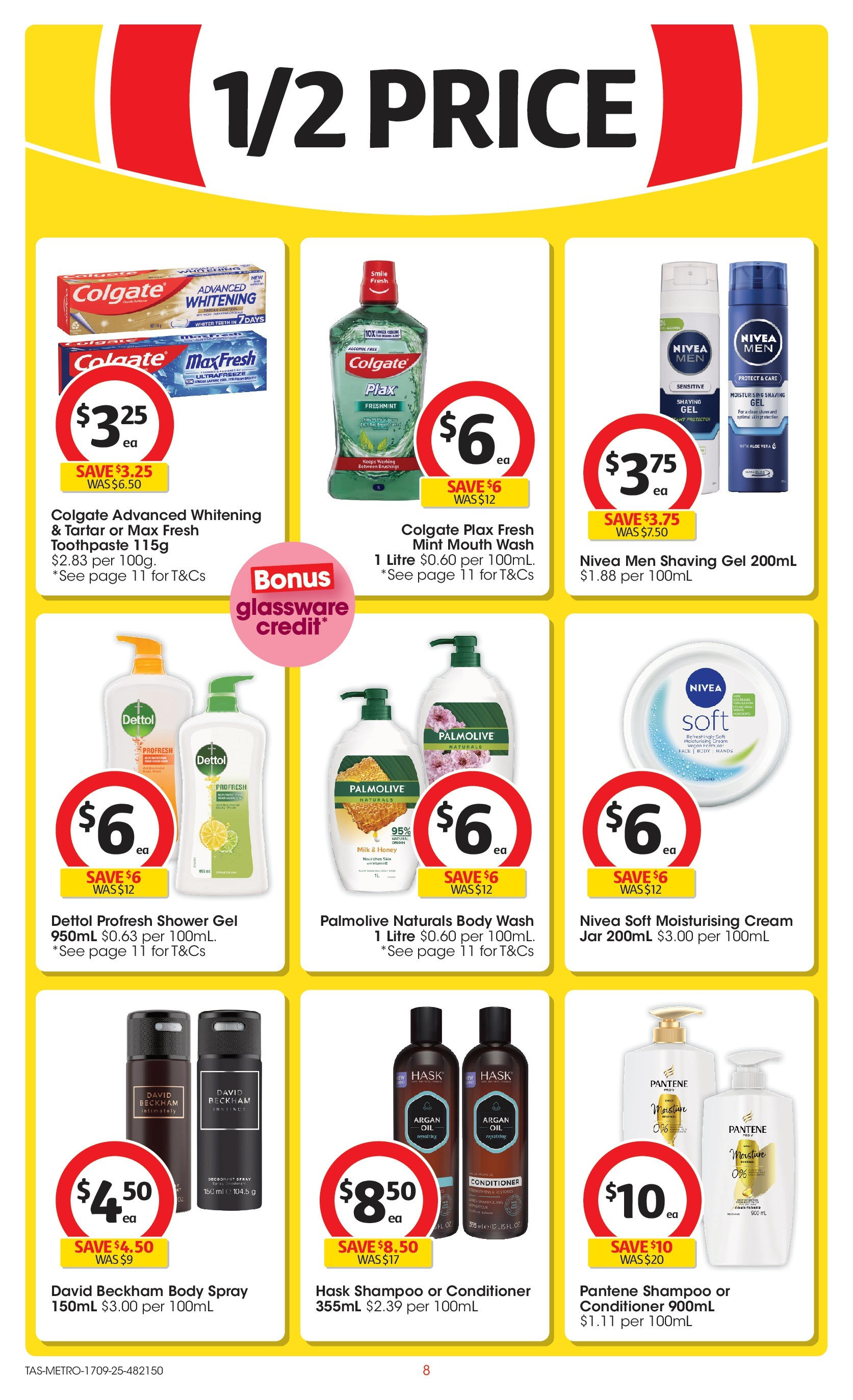 ﻿﻿Coles catalogue valid from 17/09/2025 > Online Australia | Page: 8 | Products: Shower, Shampoo, Honey, Cream
