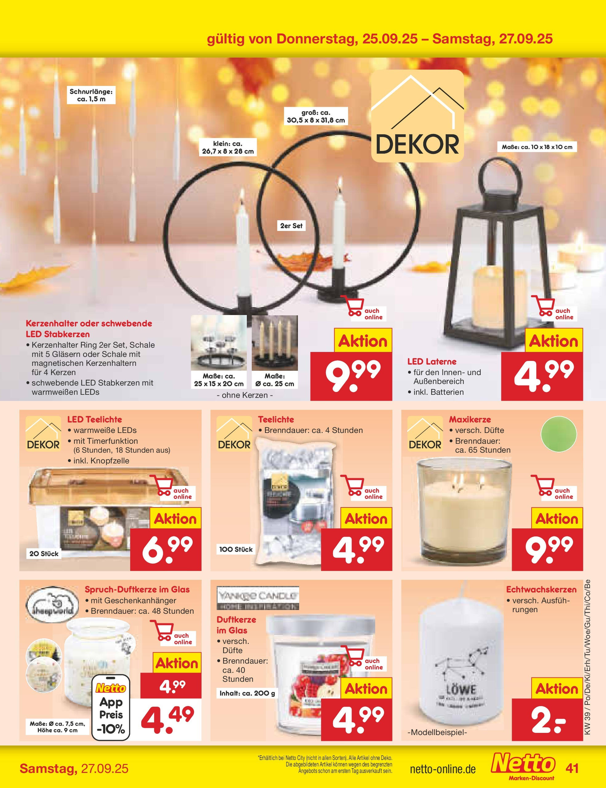Netto Marken-Discount prospekt Bitterfeld-Wolfen	 (ab 21.09.2025) » Angebote | Seite: 41 | Produkte: Batterien