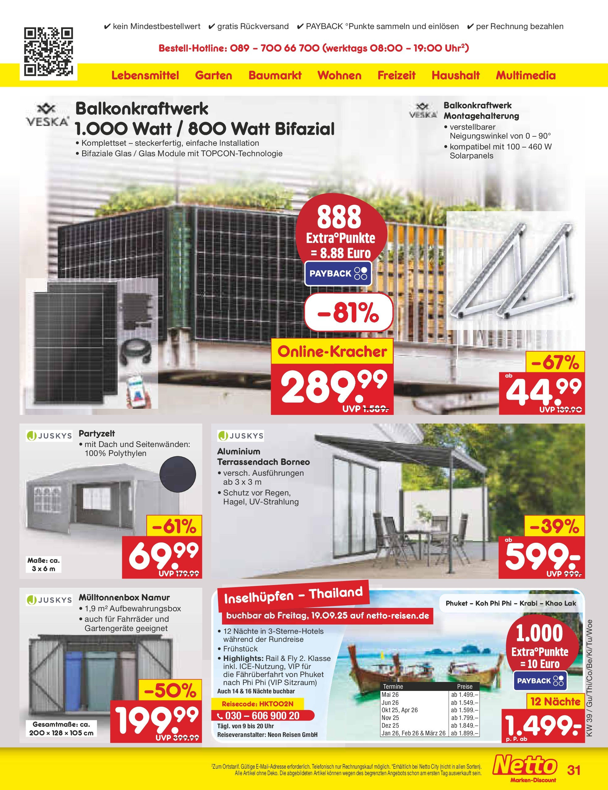 Netto Marken-Discount prospekt Bitterfeld-Wolfen	 (ab 21.09.2025) » Angebote | Seite: 31 | Produkte: Uhr