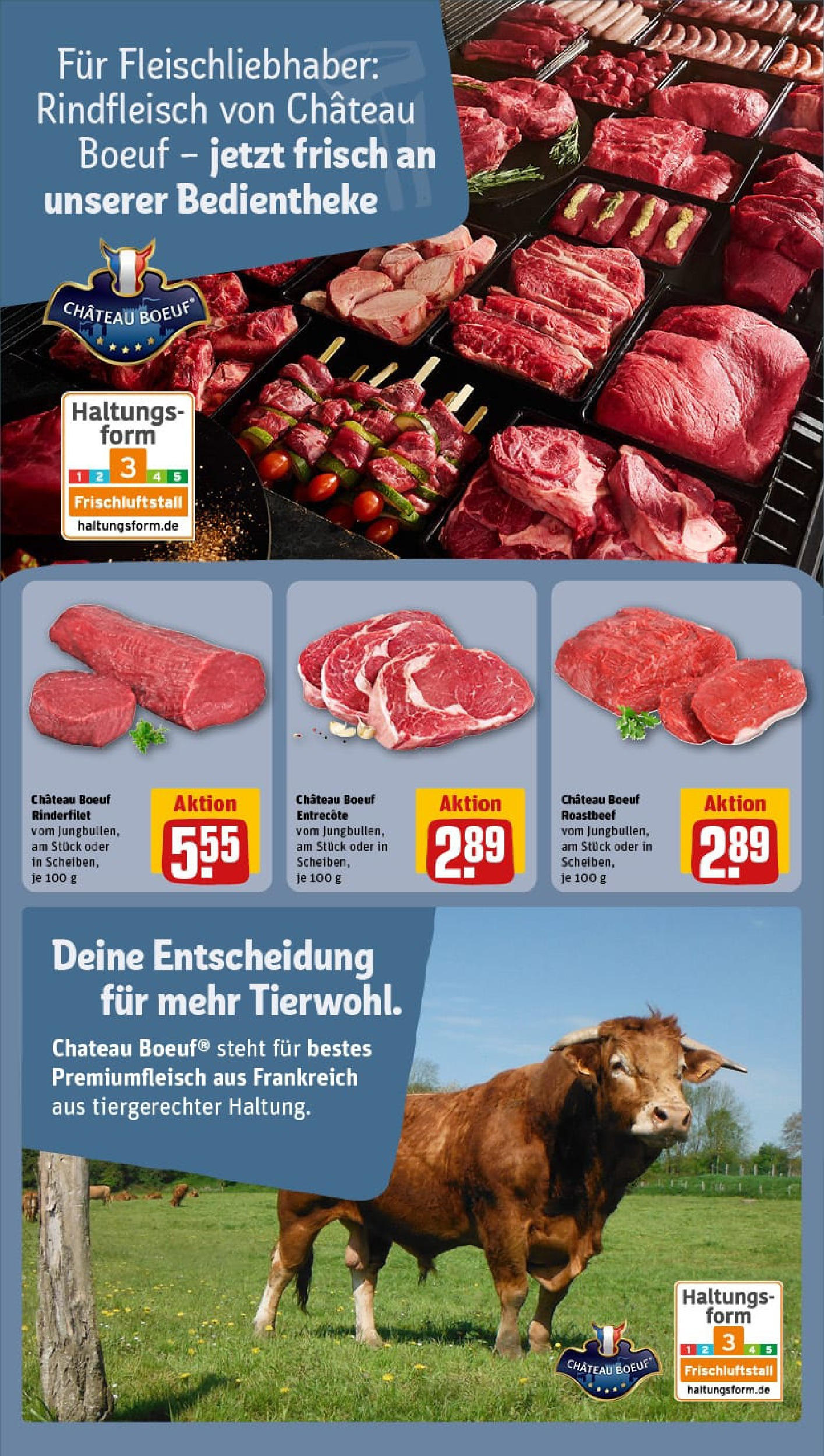 REWE Prospekt ab 21.09.2025 zum Blättern » Angebote | Seite: 14 | Produkte: Entrecote, Roastbeef, Rindfleisch, Steak