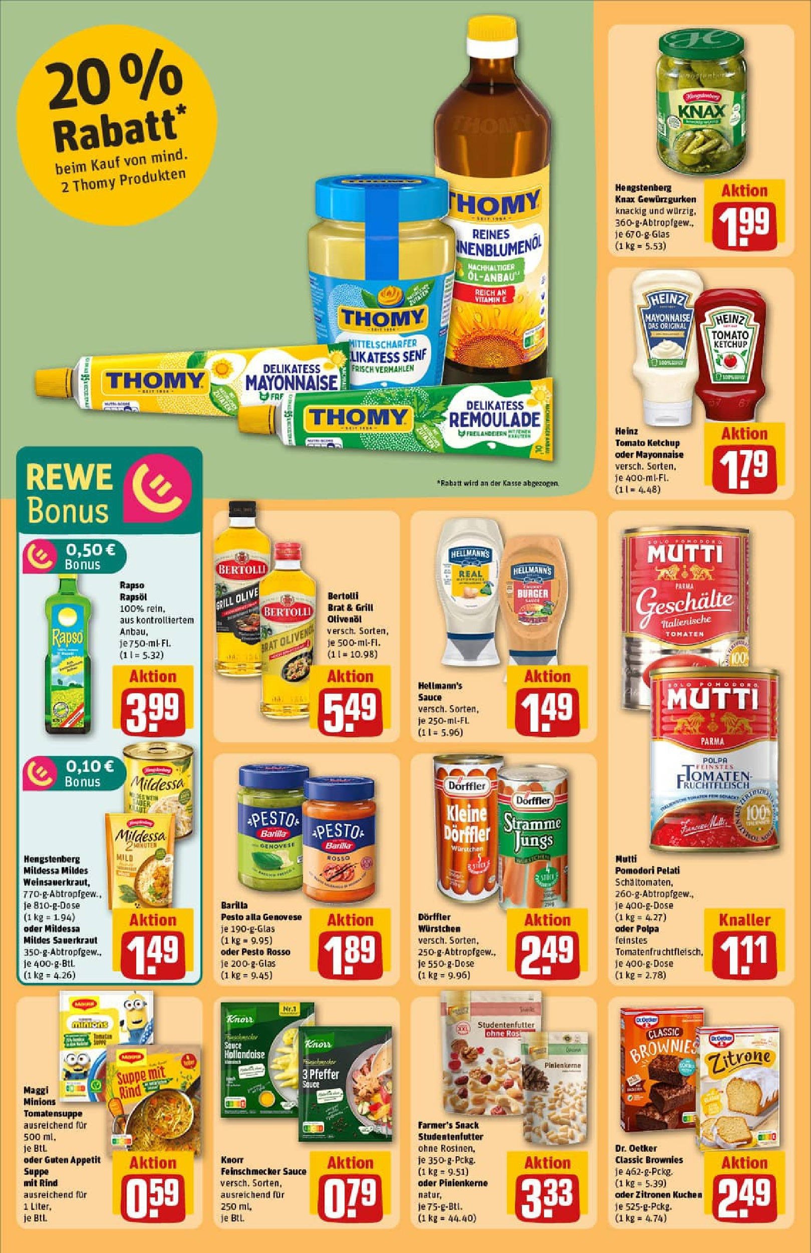 REWE Prospekt ab 21.09.2025 zum Blättern » Angebote | Seite: 30 | Produkte: Maggi, Barilla, Mayonnaise, Zitrone REWE Prospekt ab 21.09.2025 zum Blättern » Angebote | Seite: 30 | Produkte: Maggi, Barilla, Mayonnaise, Zitrone