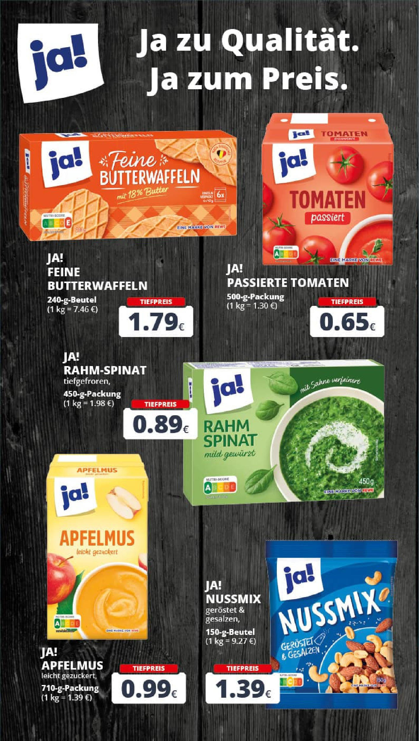 REWE Prospekt ab 21.09.2025 zum Blättern » Angebote | Seite: 21 | Produkte: Butter, Tomaten, Apple, Sahne