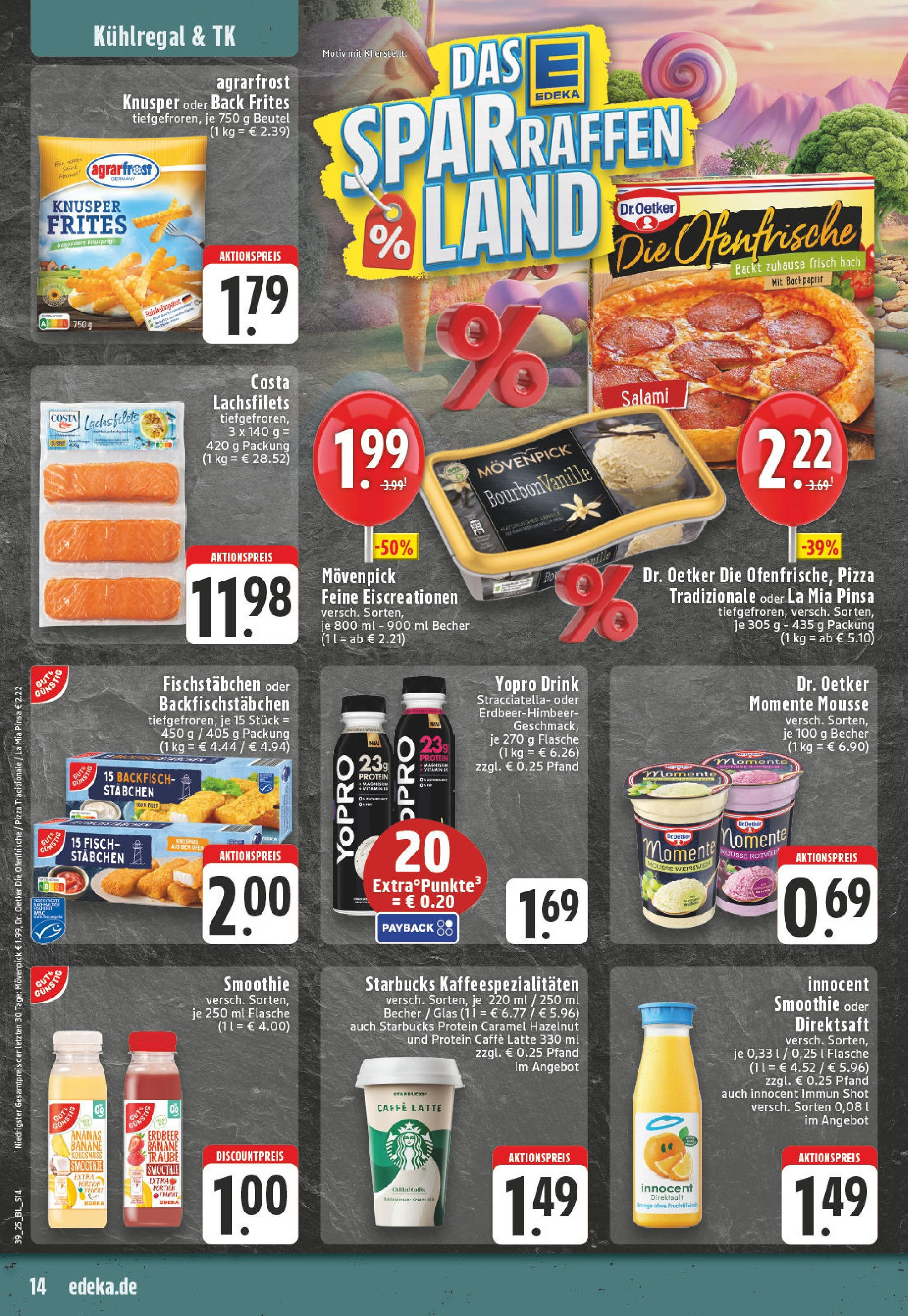 Edeka prospekt Bad Neuenahr - Ahrweiler	 (ab 21.09.2025) » Angebote Online | Seite: 14 | Produkte: Weißwein, Ananas, Fisch, Fischstabchen