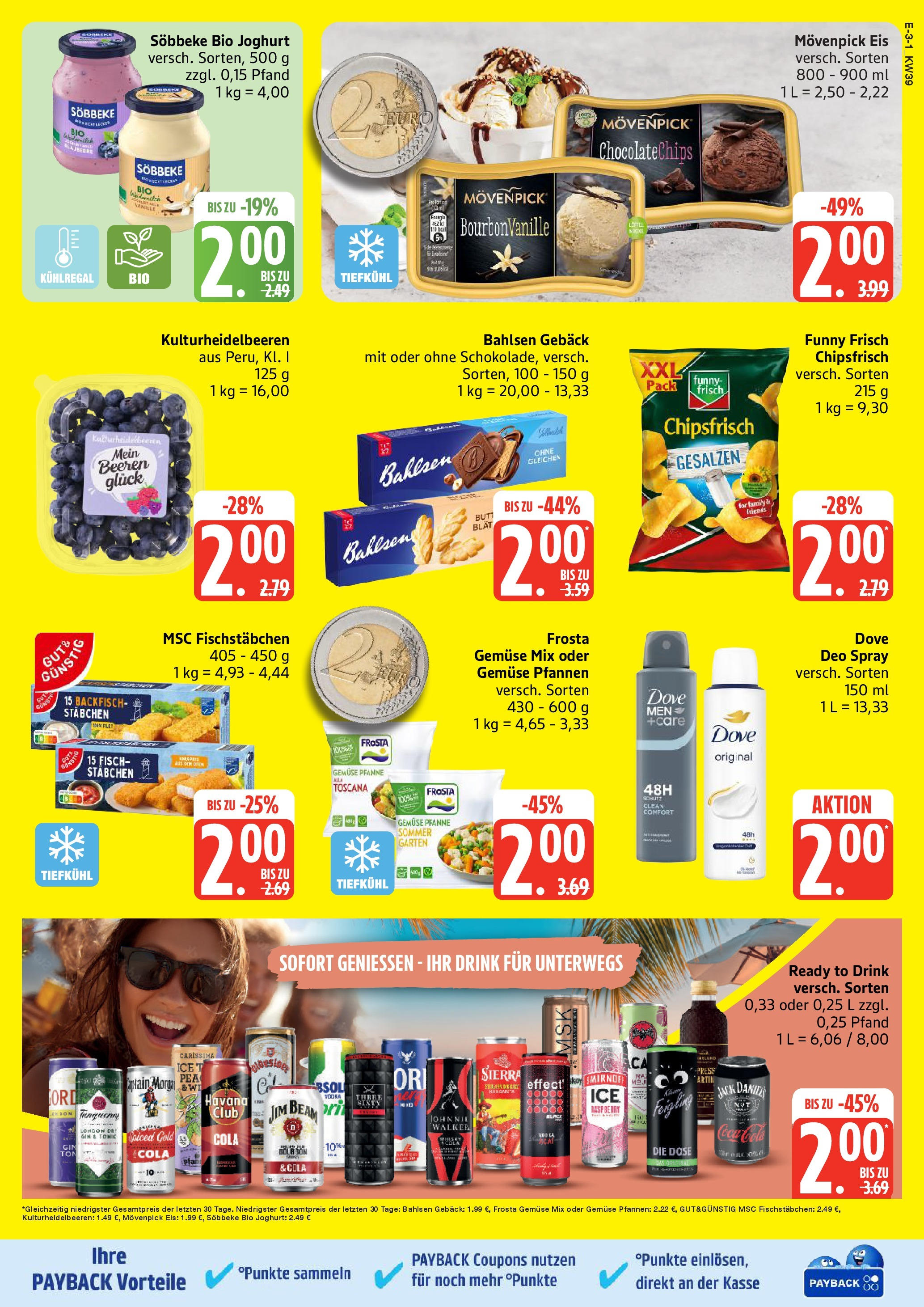 Edeka prospekt Neu Wulmstorf	 (ab 21.09.2025) » Angebote Online | Seite: 3 | Produkte: Whisky, Fisch, Deodorant, Fischstabchen