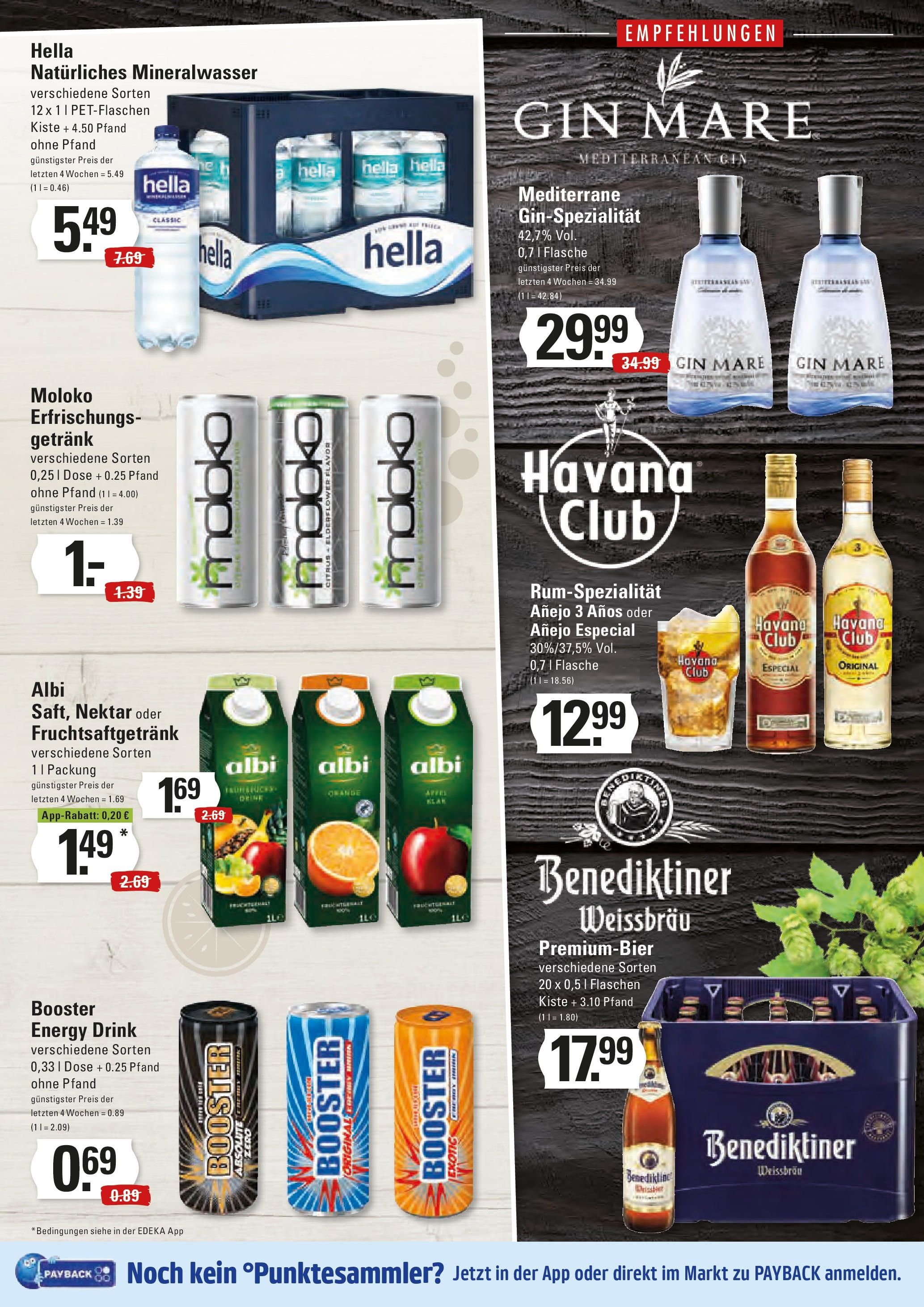 Edeka prospekt Stade	 (ab 21.09.2025) » Angebote Online | Seite: 11 | Produkte: Havana club, Rum, Äpfel, Mineralwasser
