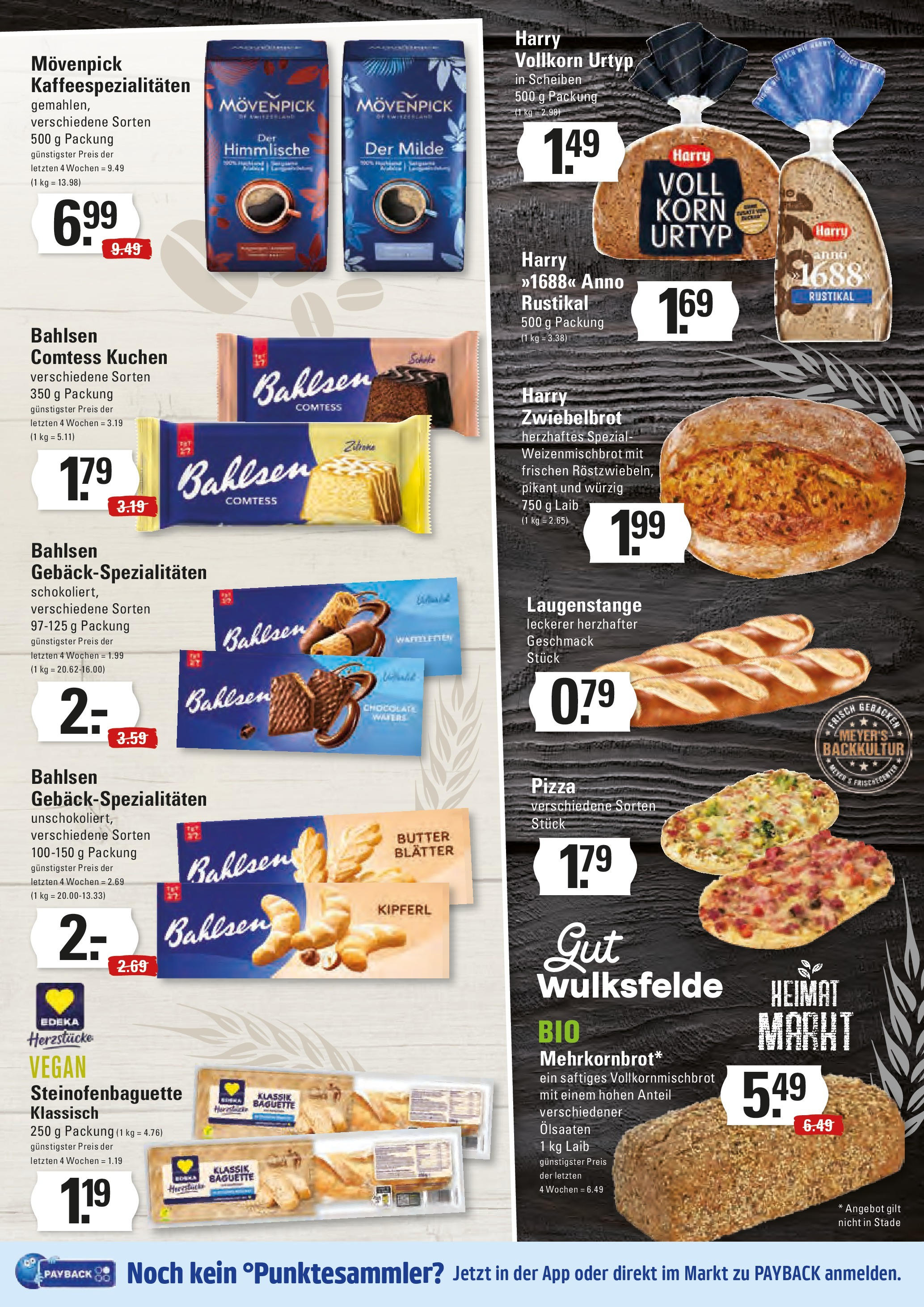 Edeka prospekt Stade	 (ab 21.09.2025) » Angebote Online | Seite: 13 | Produkte: Butter, Baguette, Pizza, Kuchen