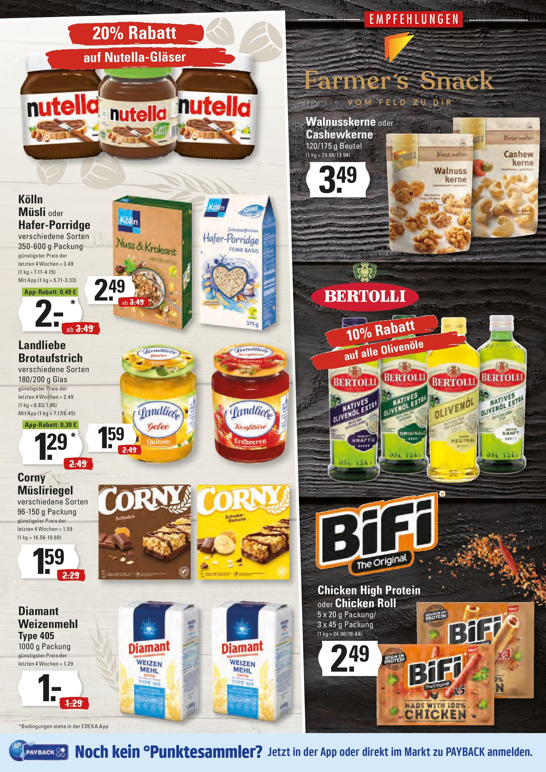 Edeka prospekt Stade	 (ab 21.09.2025) » Angebote Online | Seite: 15 | Produkte: Kolln, Kolln musli, Bifi, Nutella