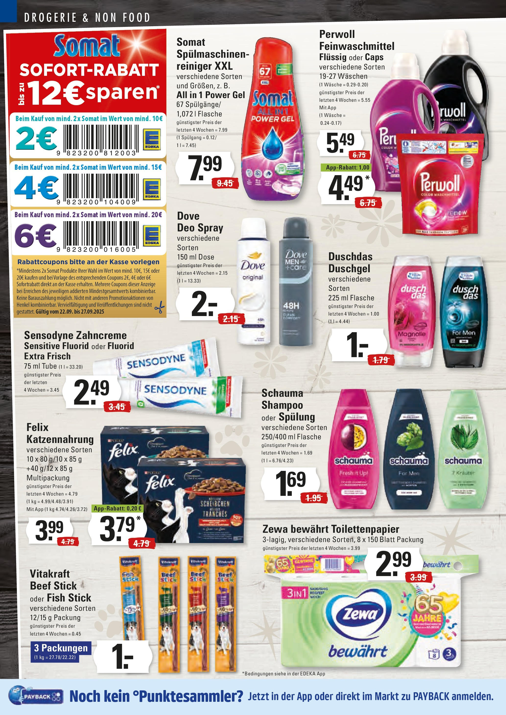 Edeka prospekt Stade	 (ab 21.09.2025) » Angebote Online | Seite: 16 | Produkte: Schauma shampoo, Duschgel, Duschdas, Toilettenpapier