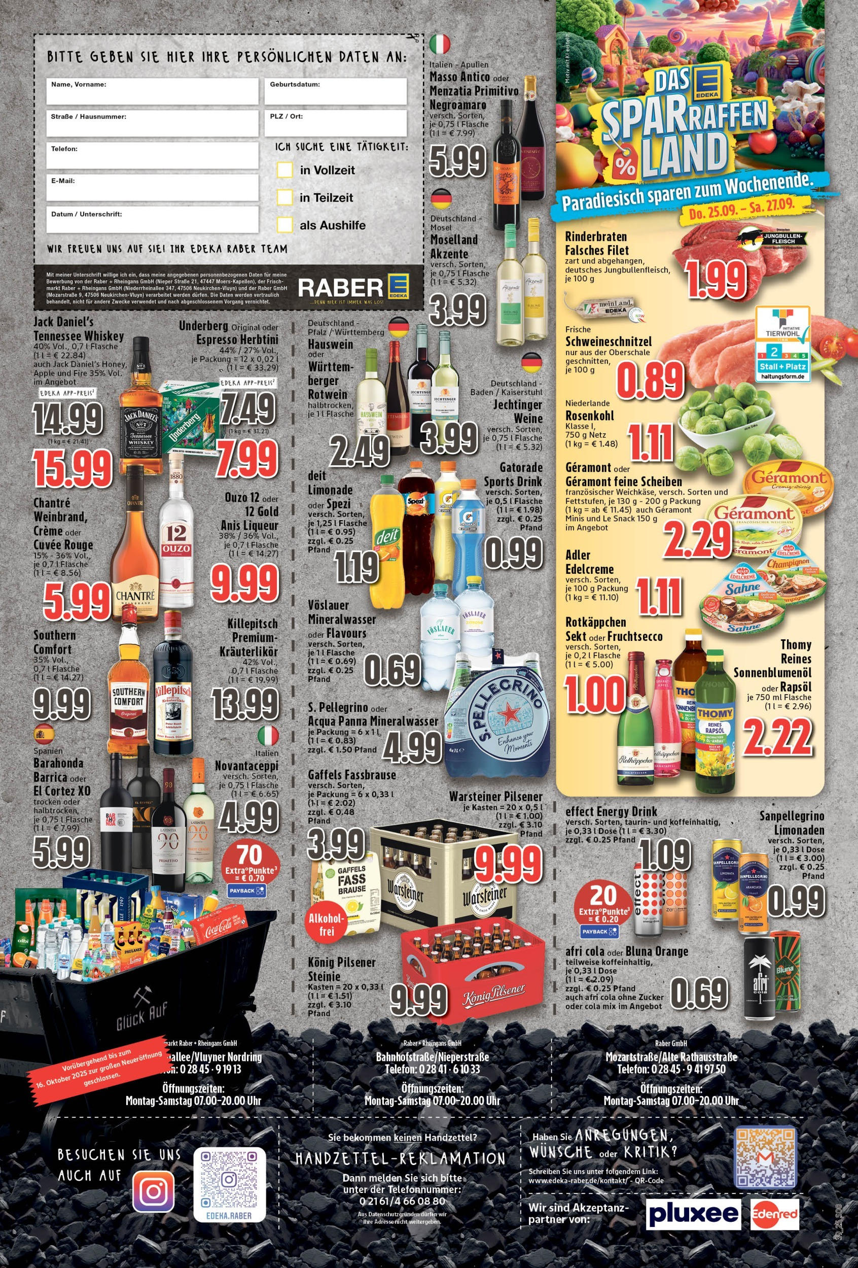 Edeka prospekt Neukirchen-Vluyn	 (ab 21.09.2025) » Angebote Online | Seite: 8 | Produkte: Rotwein halbtrocken, Apple, Fruchtsecco, Fassbrause