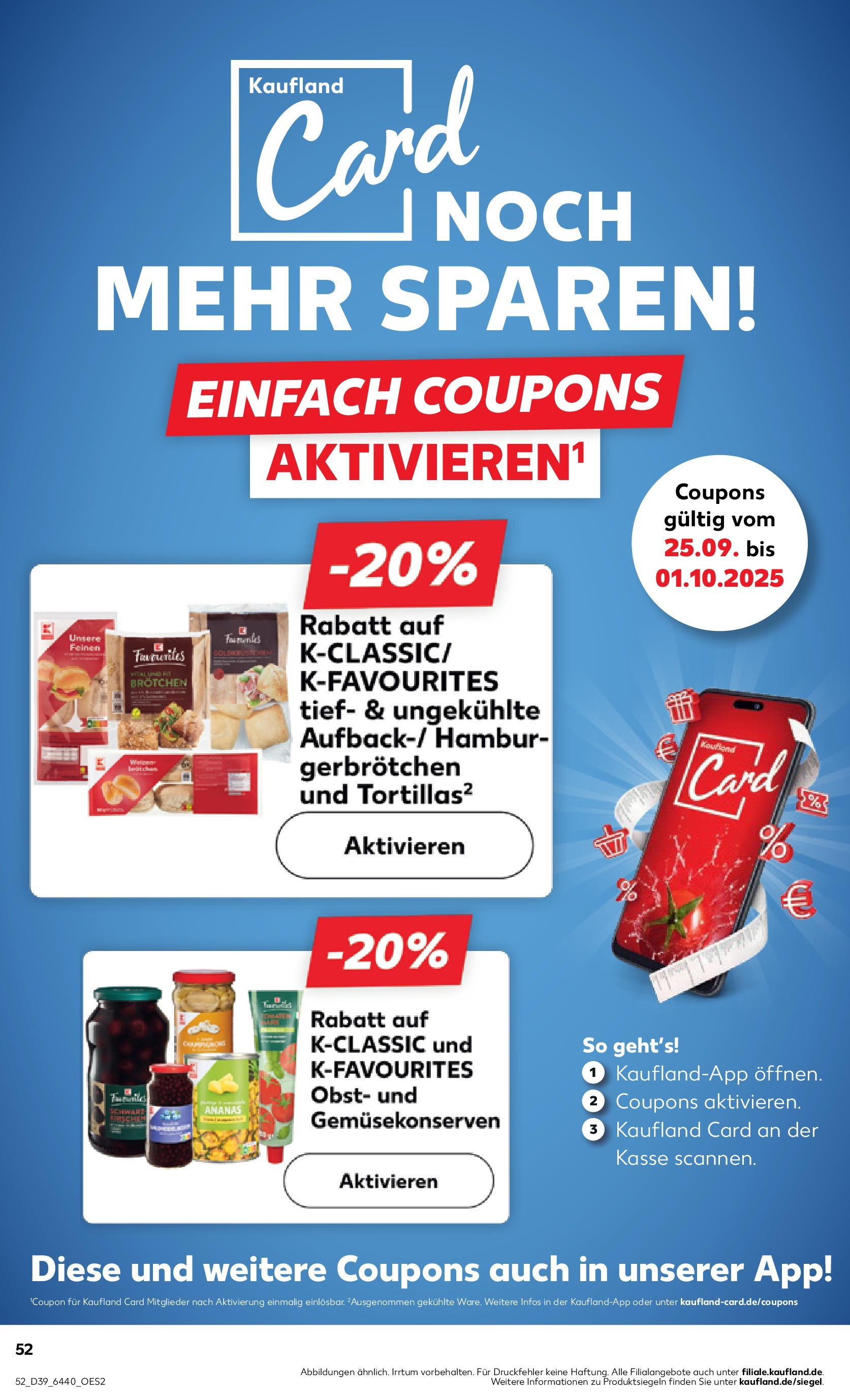 Prospekt Kaufland ab 24.09.2025 » Angebote Online zum Blättern | Seite: 52 | Produkte: Ananas, Obst