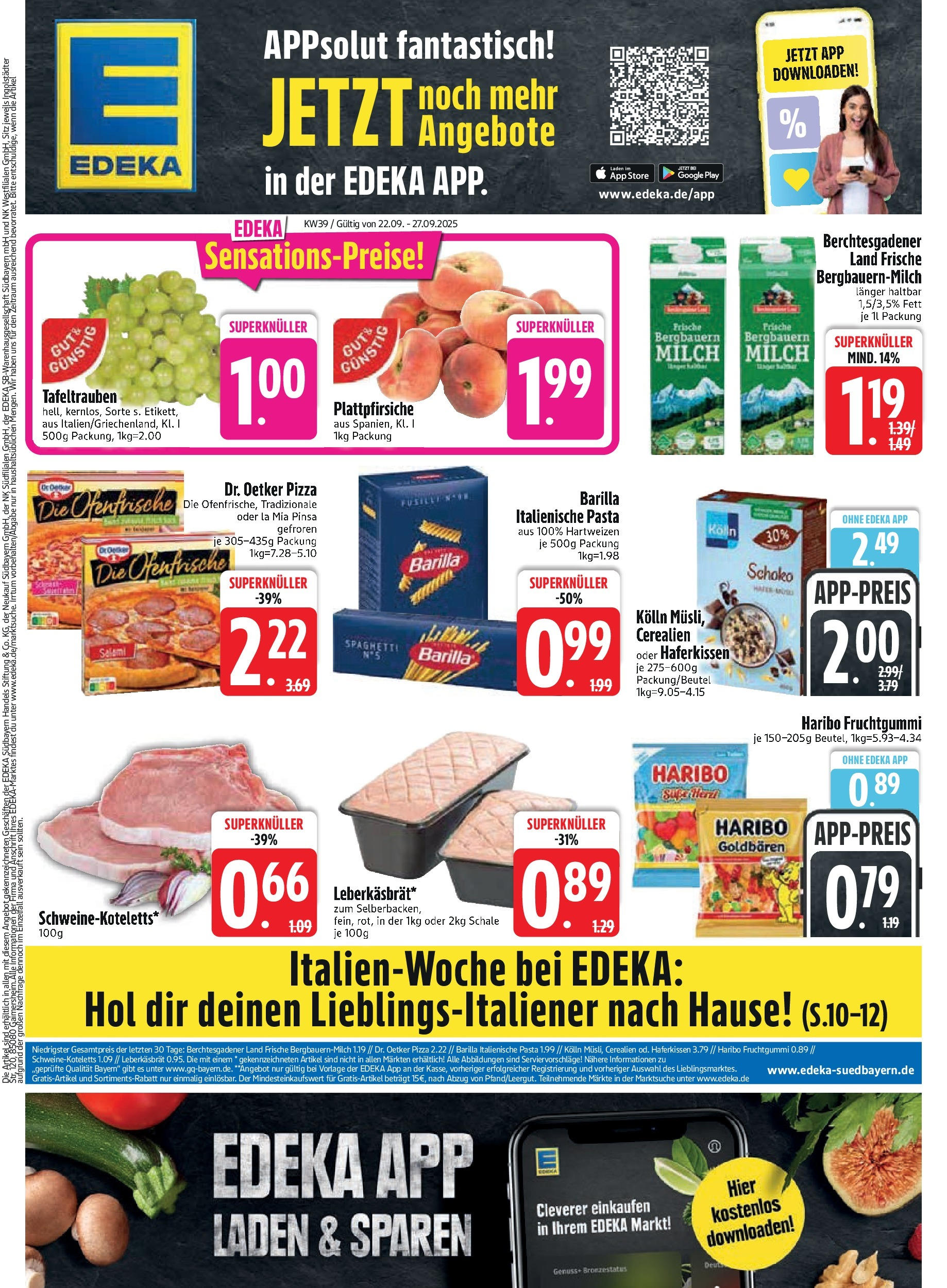 Edeka prospekt Bad Füssing	 (ab 21.09.2025) » Angebote Online | Seite: 3