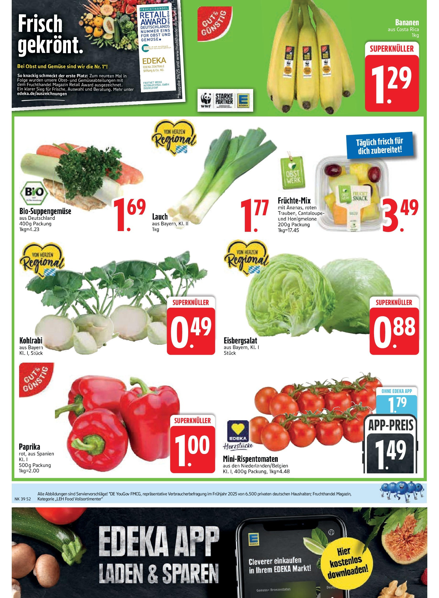 Edeka prospekt Bad Füssing	 (ab 21.09.2025) » Angebote Online | Seite: 4