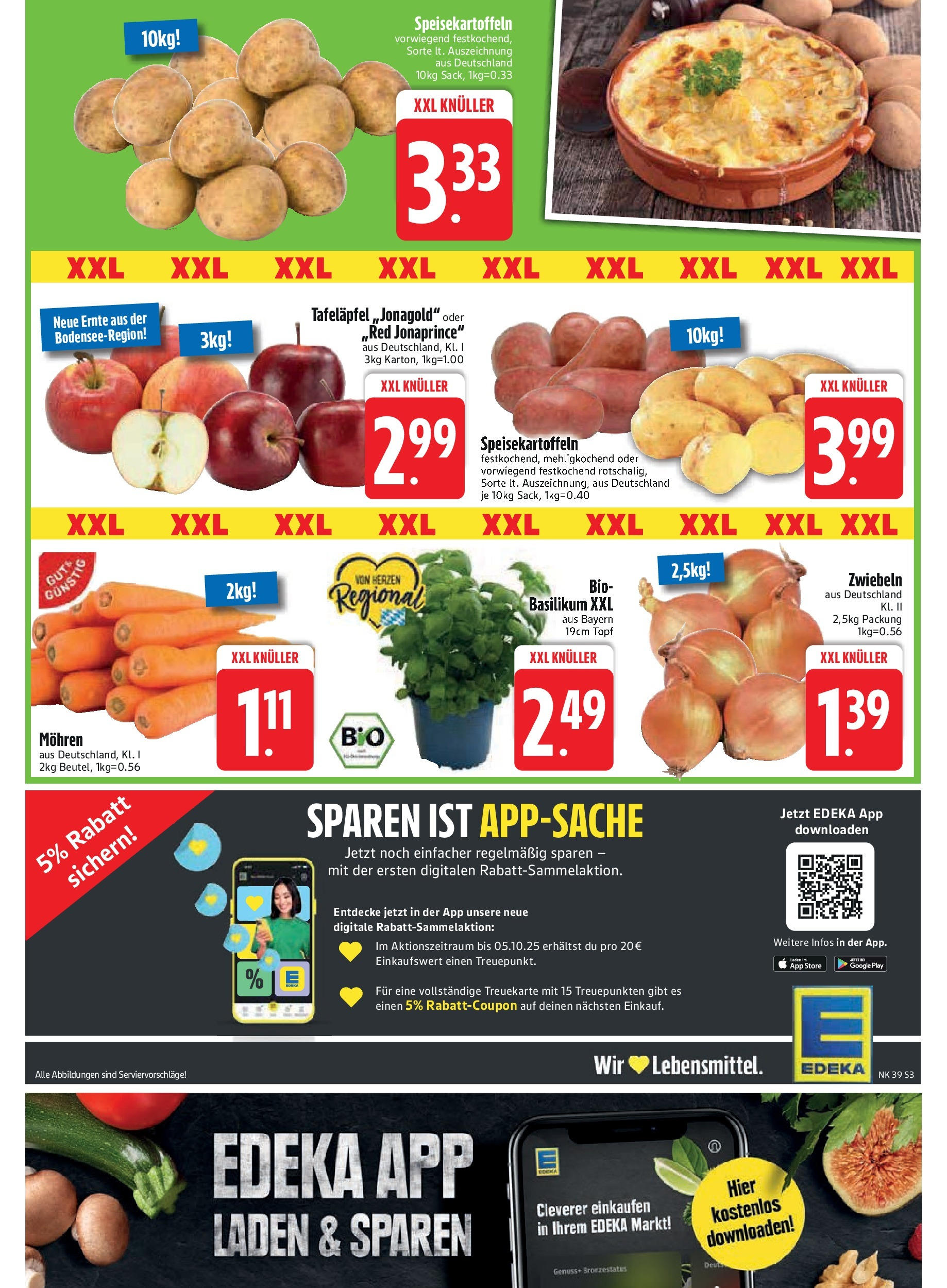 Edeka prospekt Bad Füssing	 (ab 21.09.2025) » Angebote Online | Seite: 5