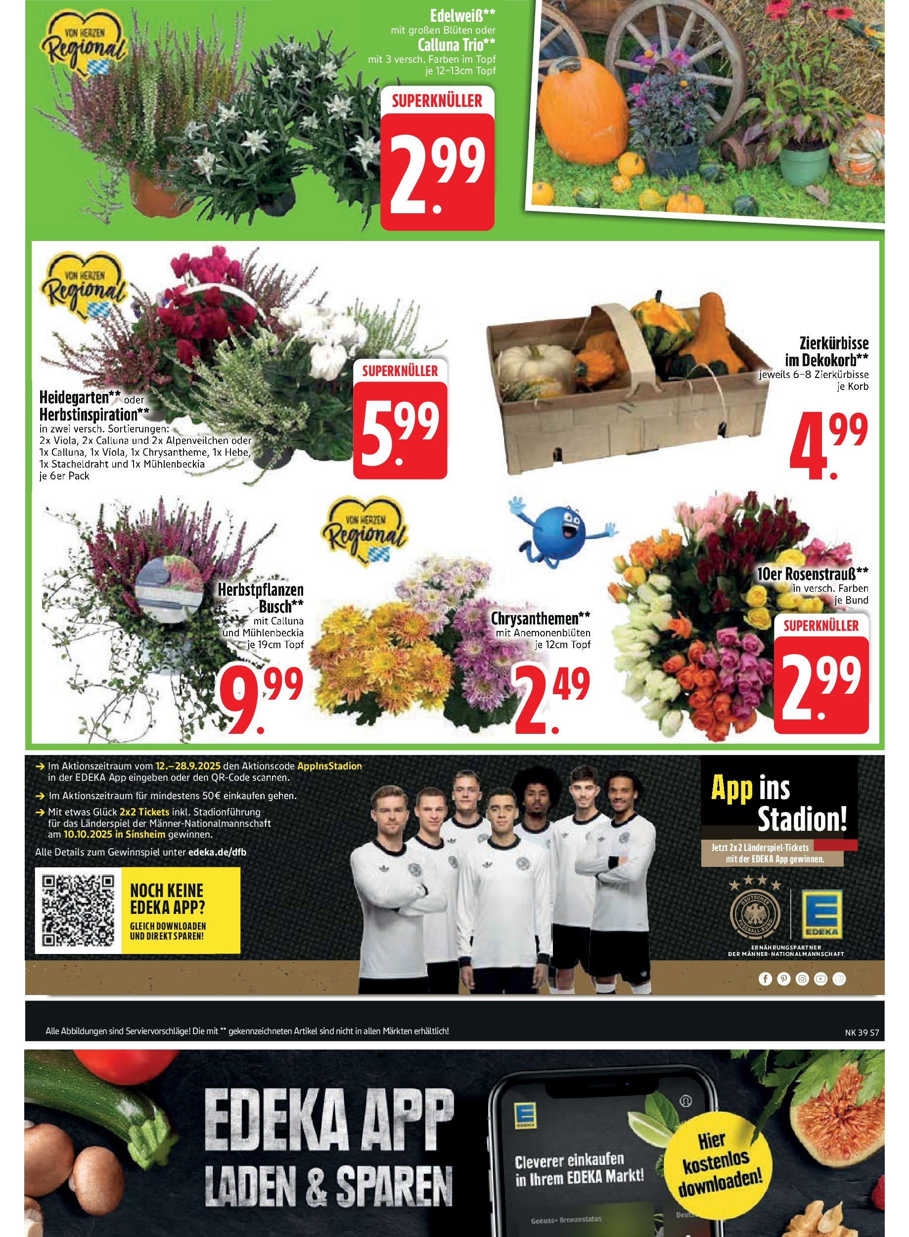 Edeka prospekt Bad Füssing	 (ab 21.09.2025) » Angebote Online | Seite: 9