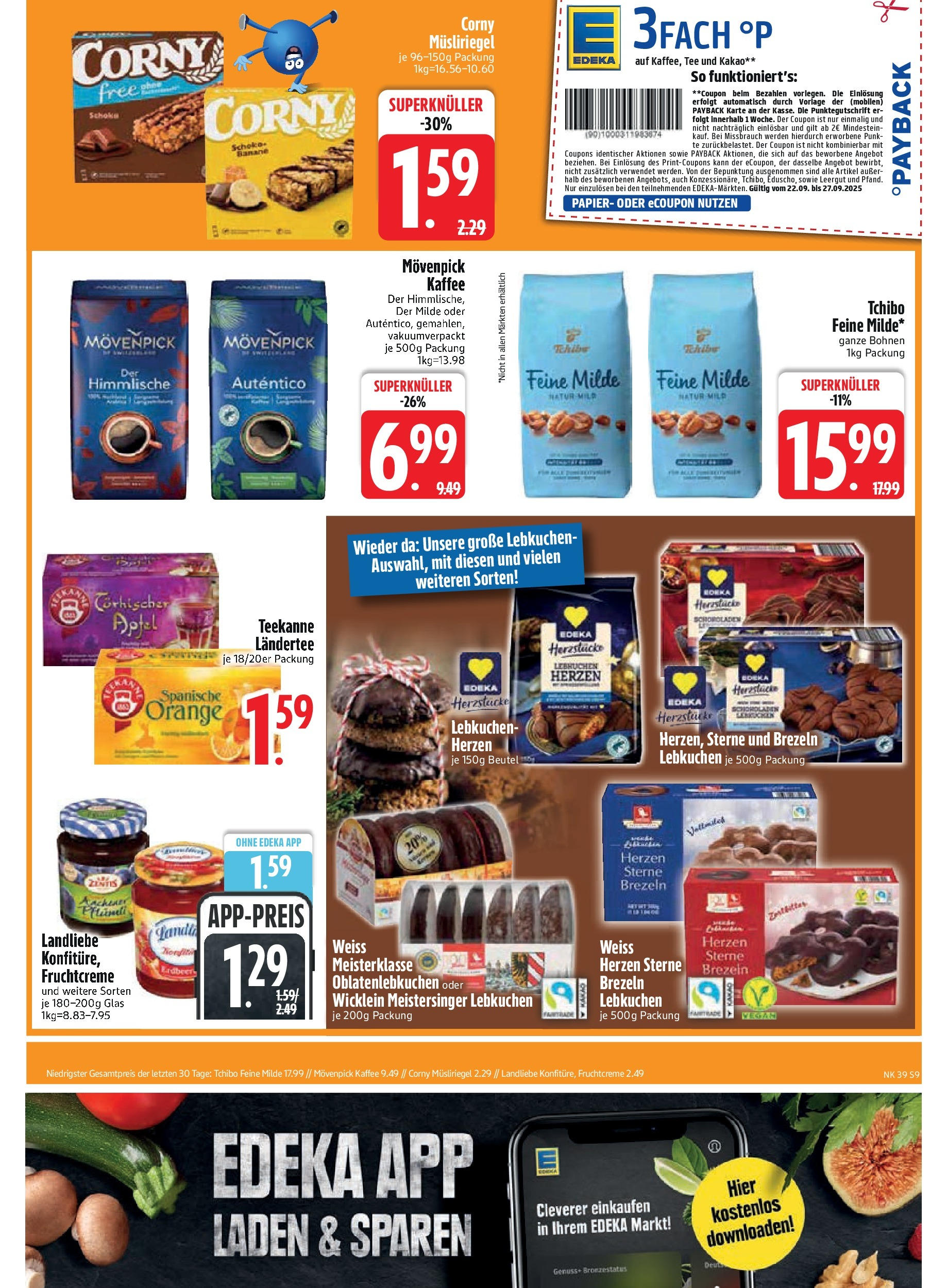 Edeka prospekt Bad Füssing	 (ab 21.09.2025) » Angebote Online | Seite: 11