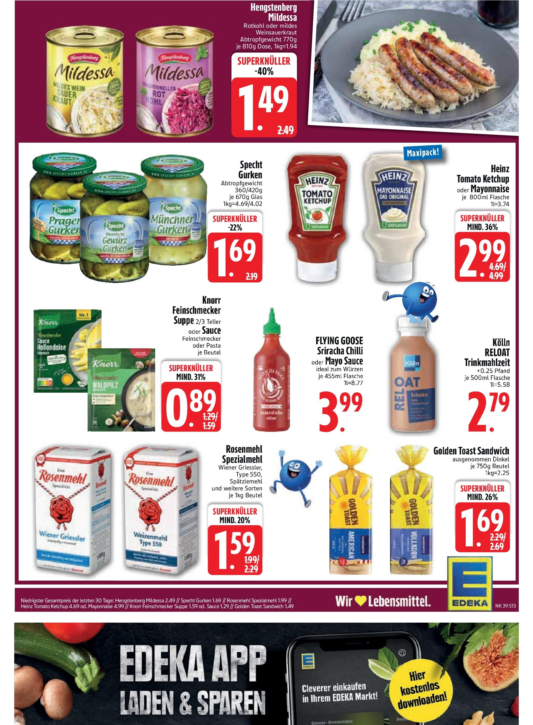 Edeka prospekt Bad Füssing	 (ab 21.09.2025) » Angebote Online | Seite: 15