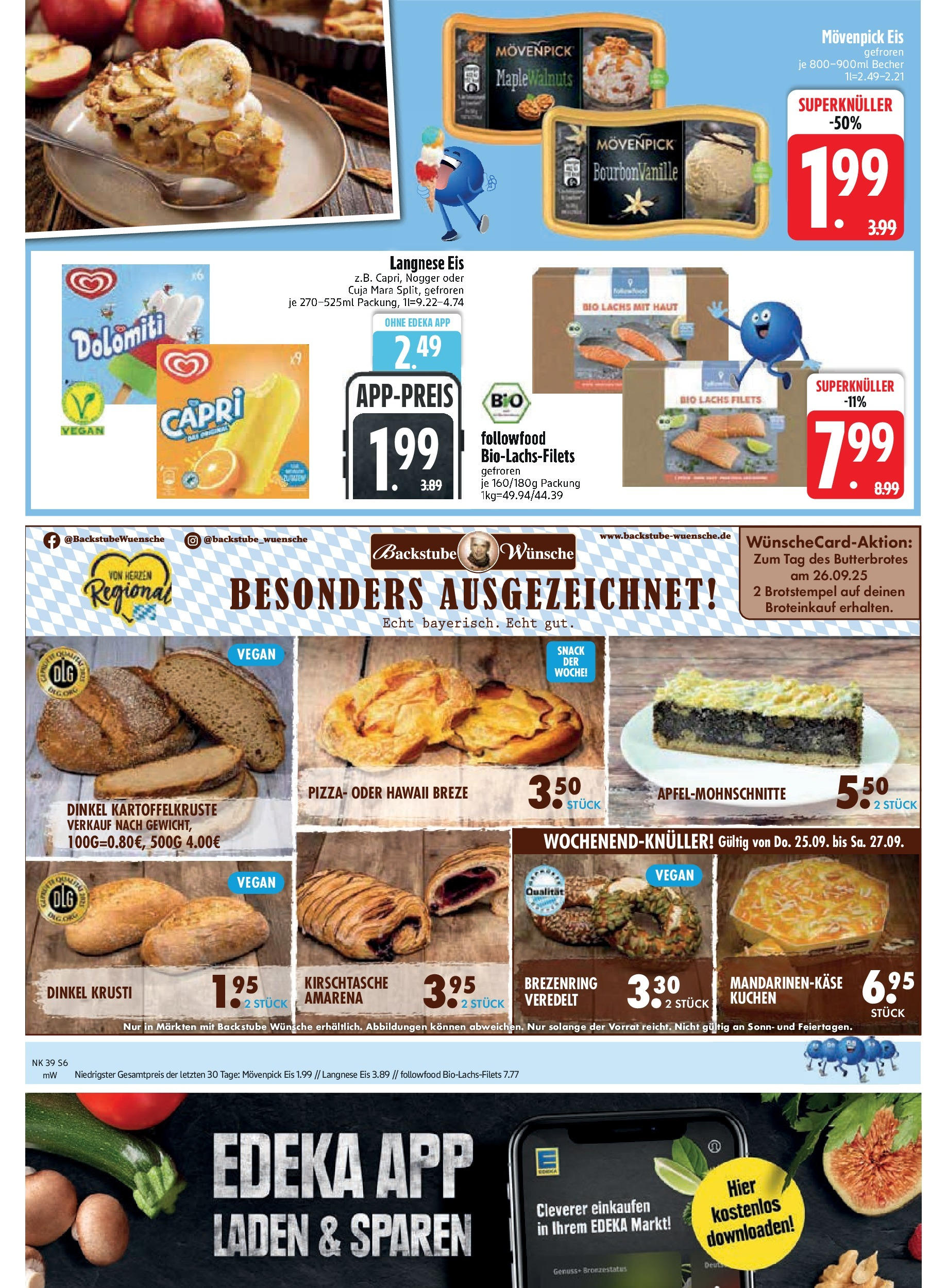 Edeka prospekt Bad Füssing	 (ab 21.09.2025) » Angebote Online | Seite: 8