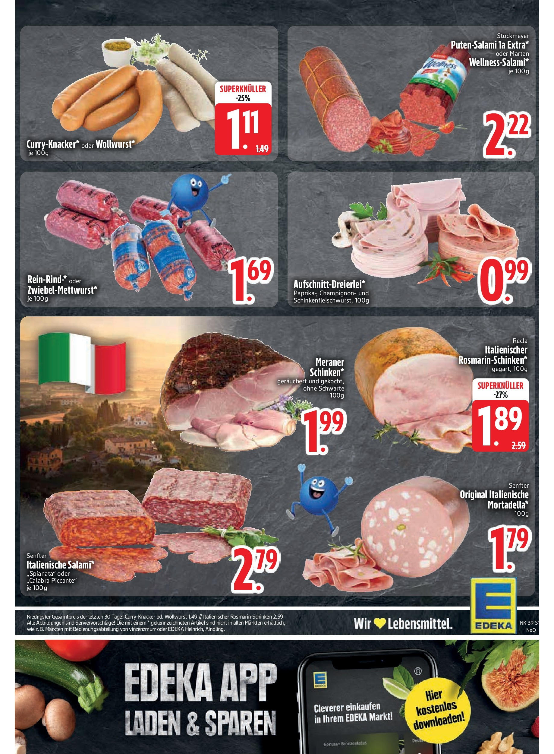 Edeka prospekt Bad Füssing	 (ab 21.09.2025) » Angebote Online | Seite: 17