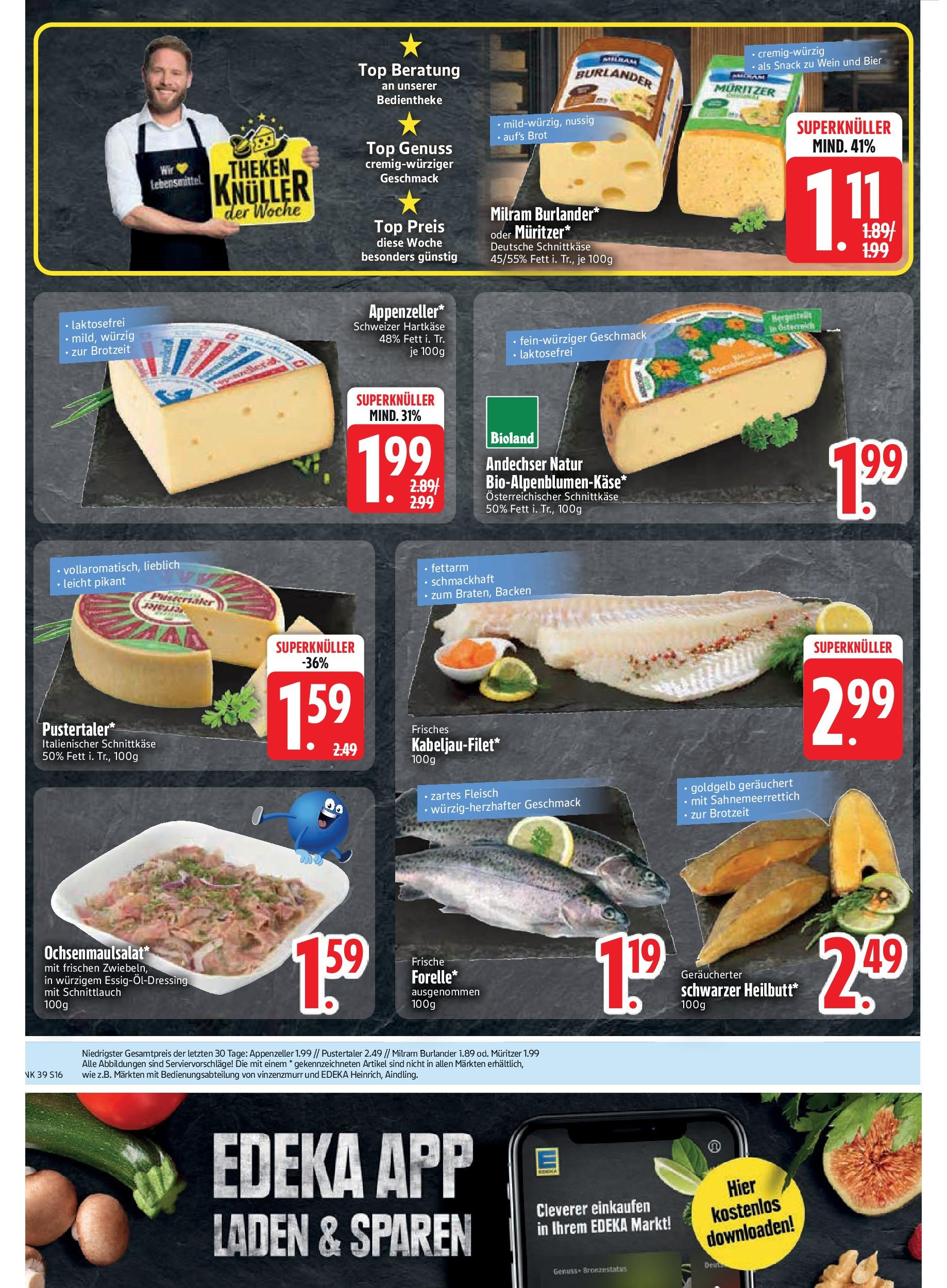 Edeka prospekt Bad Füssing	 (ab 21.09.2025) » Angebote Online | Seite: 18