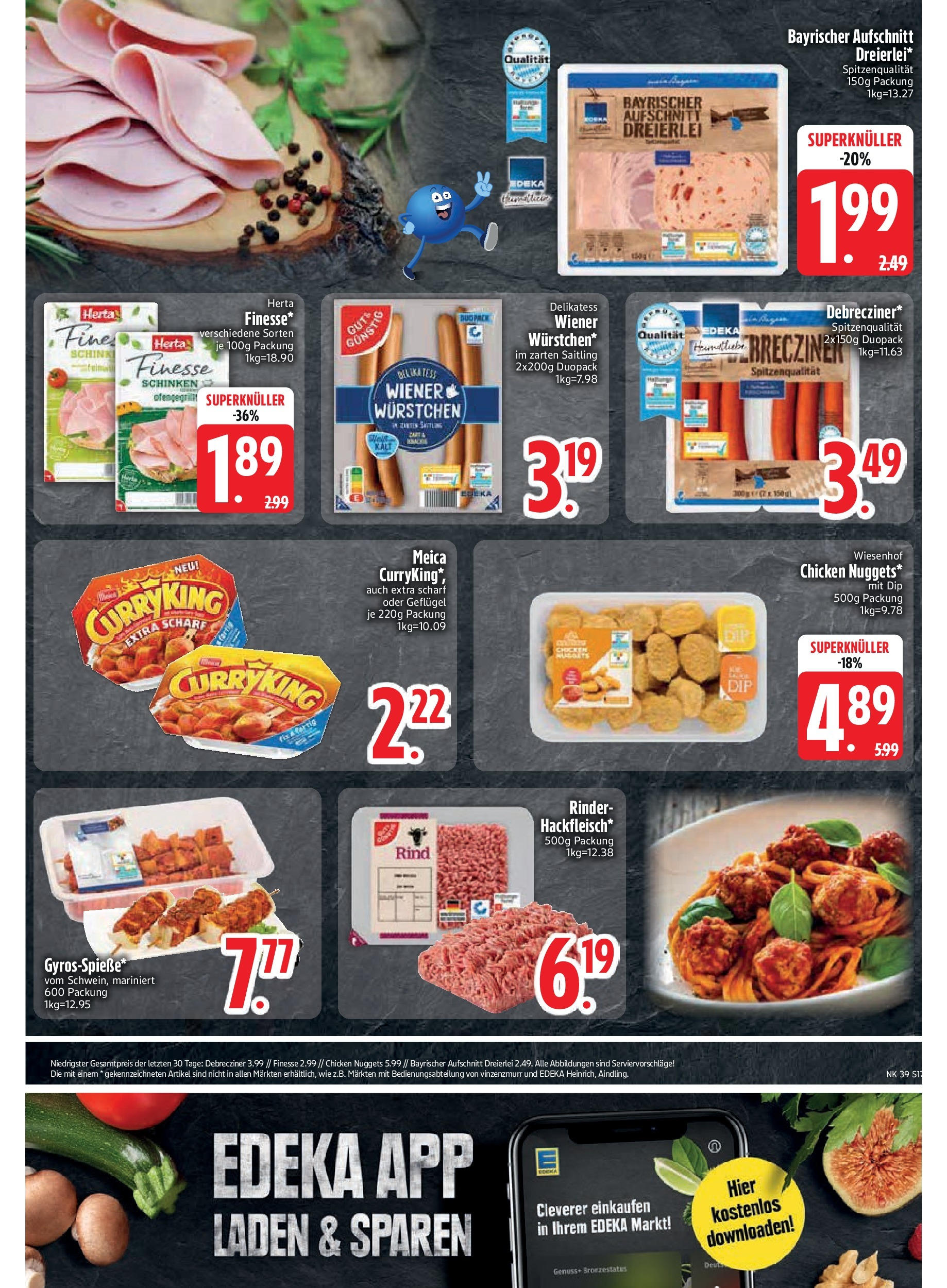 Edeka prospekt Bad Füssing	 (ab 21.09.2025) » Angebote Online | Seite: 19