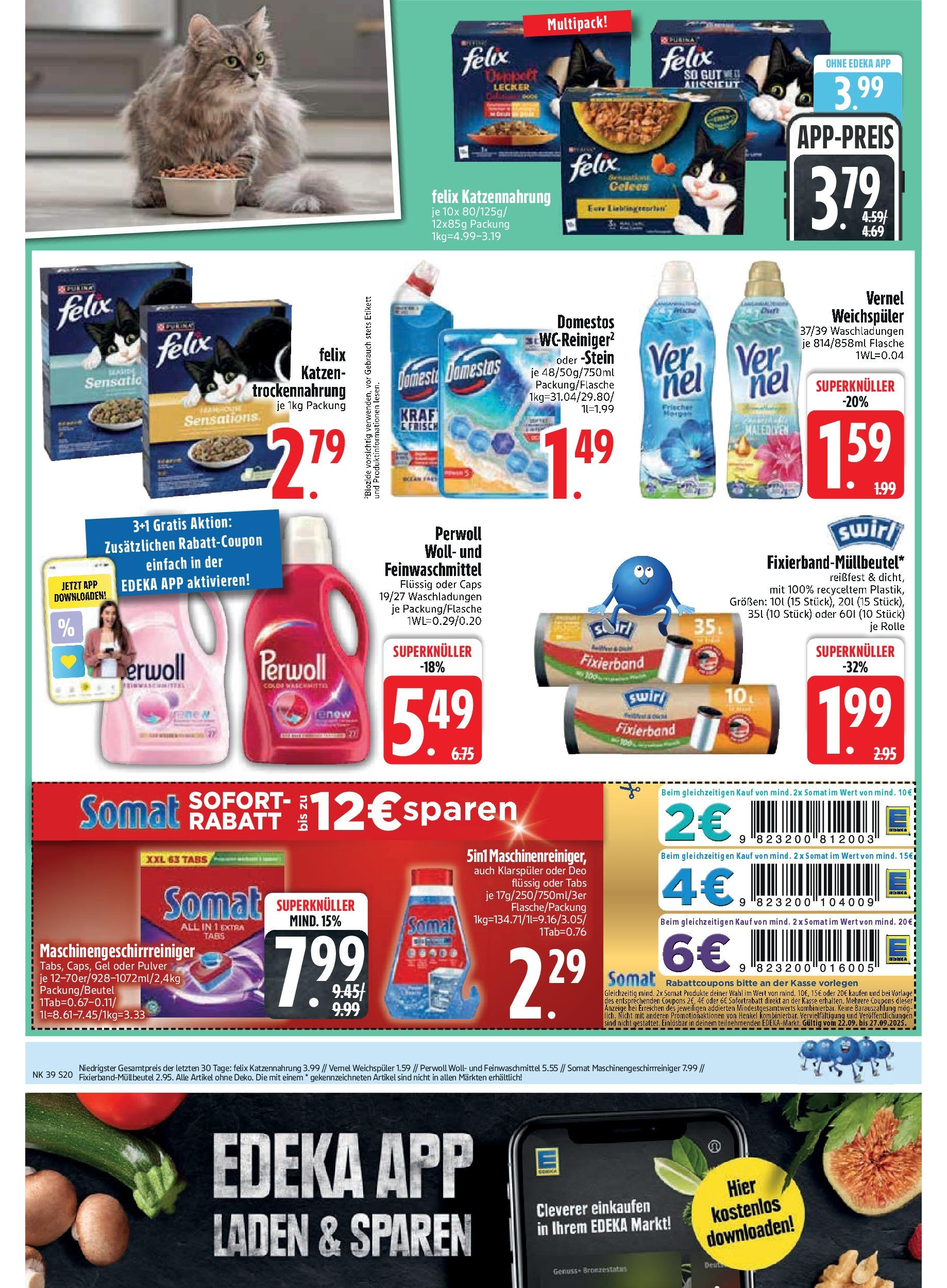 Edeka prospekt Bad Füssing	 (ab 21.09.2025) » Angebote Online | Seite: 22