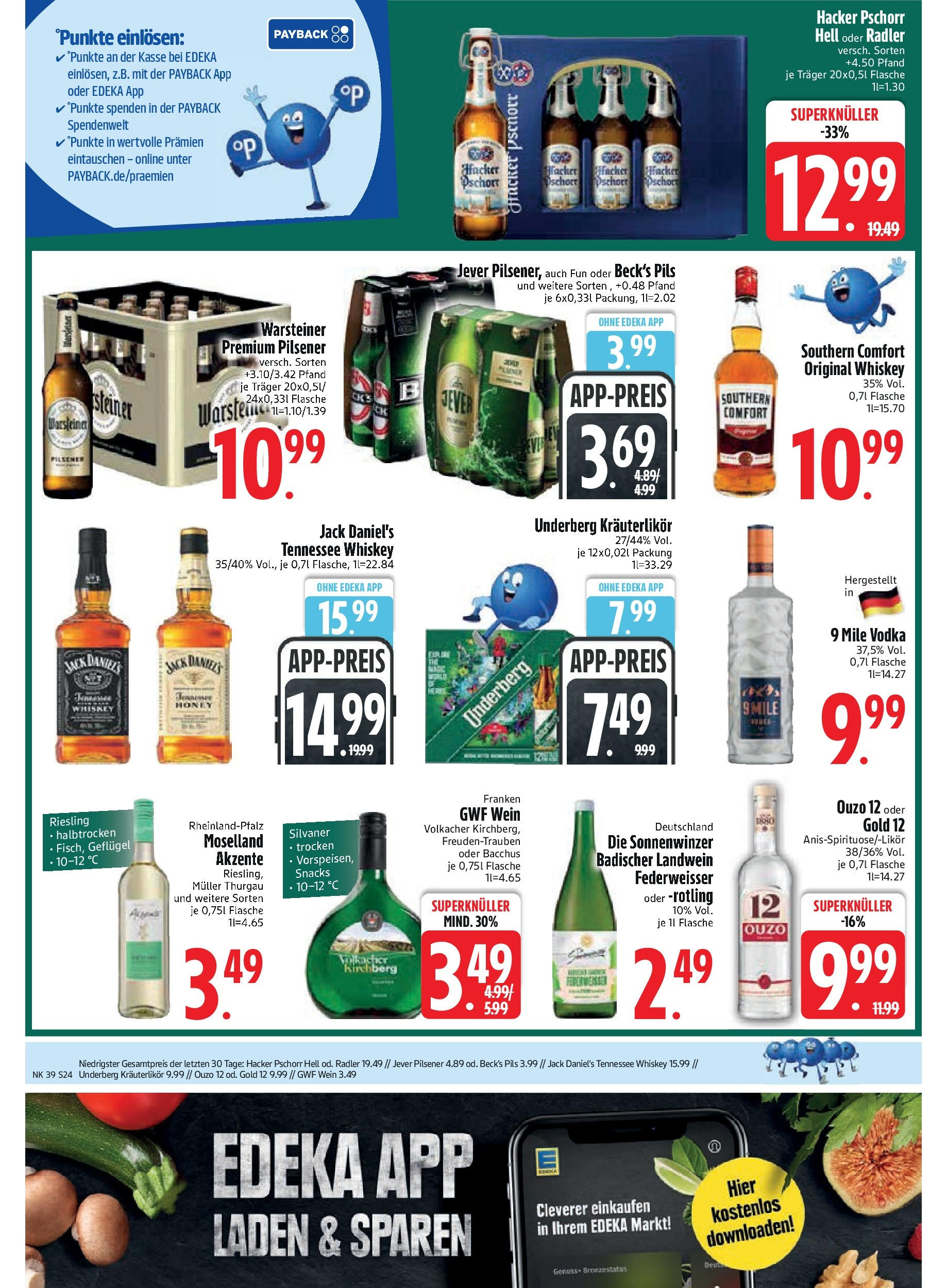 Edeka prospekt Bad Füssing	 (ab 21.09.2025) » Angebote Online | Seite: 26