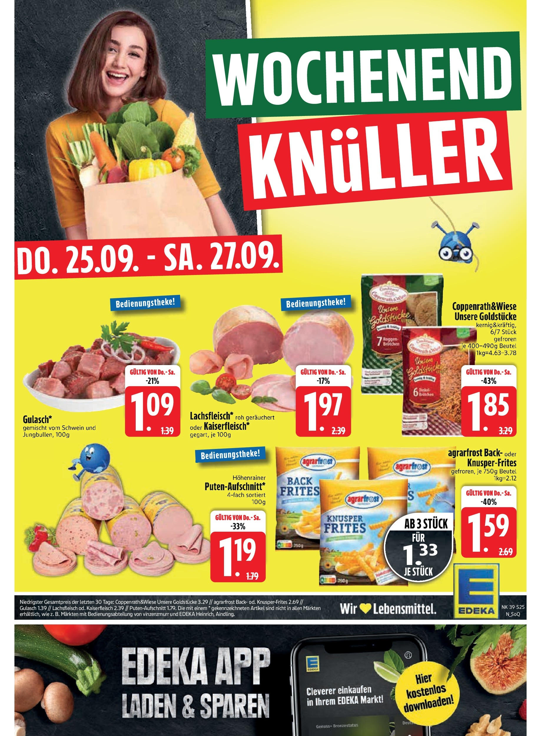 Edeka prospekt Bad Füssing	 (ab 21.09.2025) » Angebote Online | Seite: 27