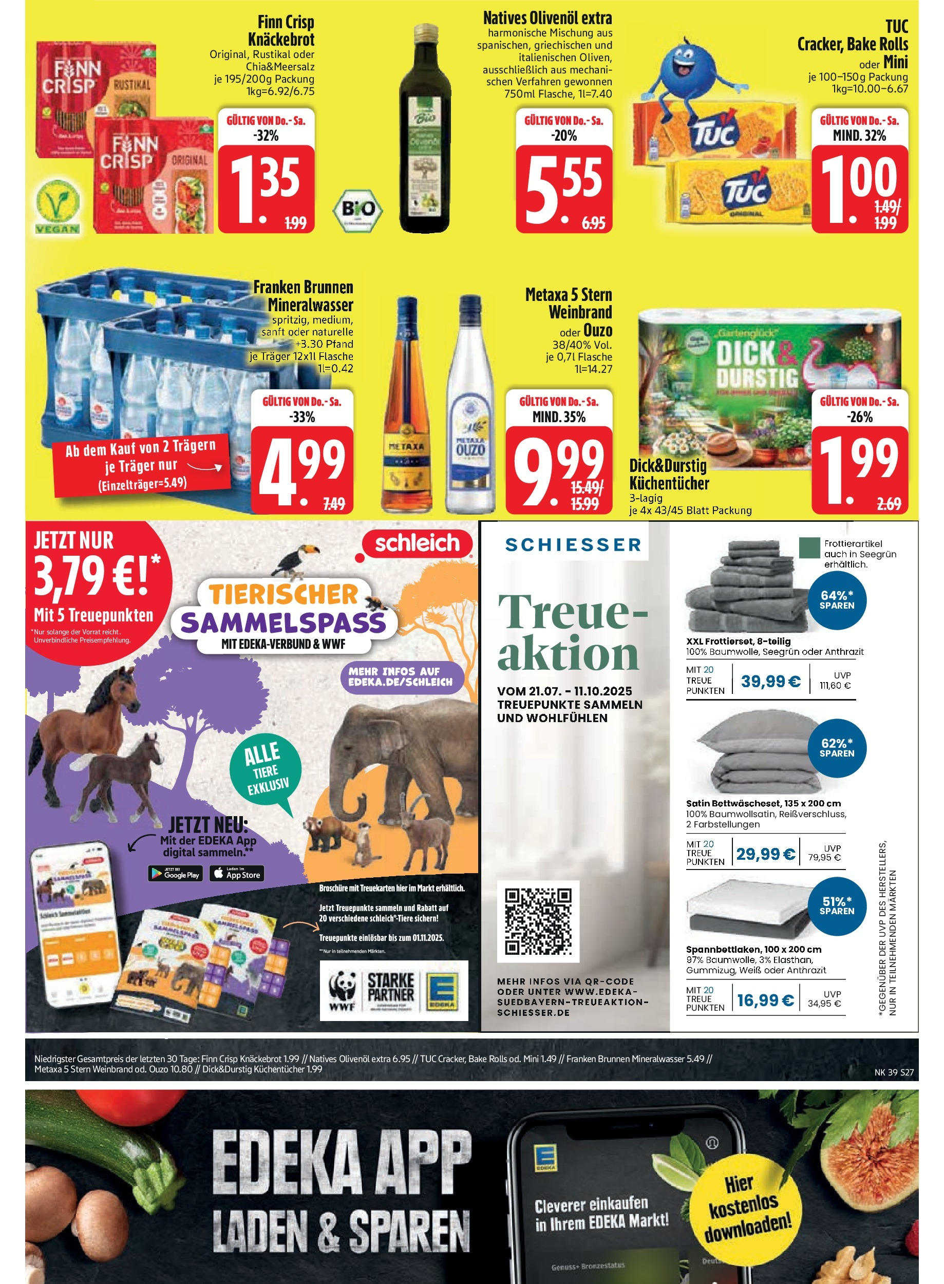 Edeka prospekt Bad Füssing	 (ab 21.09.2025) » Angebote Online | Seite: 29