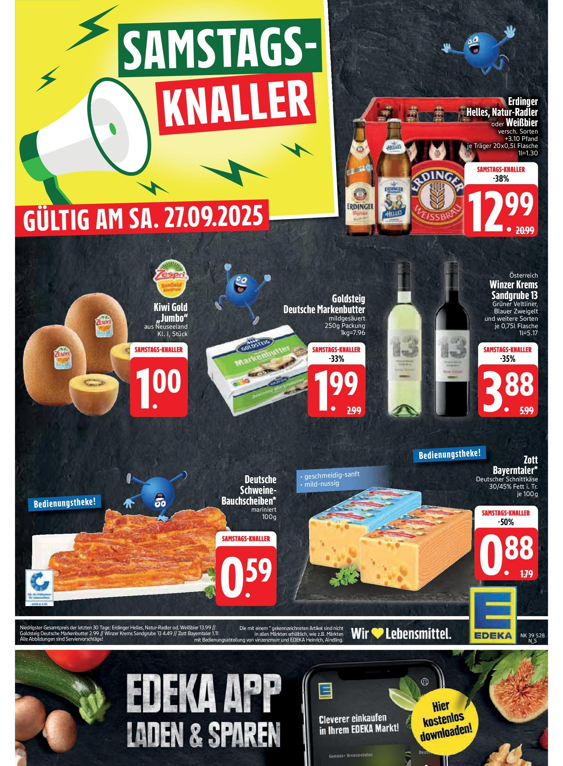 Edeka prospekt Bad Füssing	 (ab 21.09.2025) » Angebote Online | Seite: 30