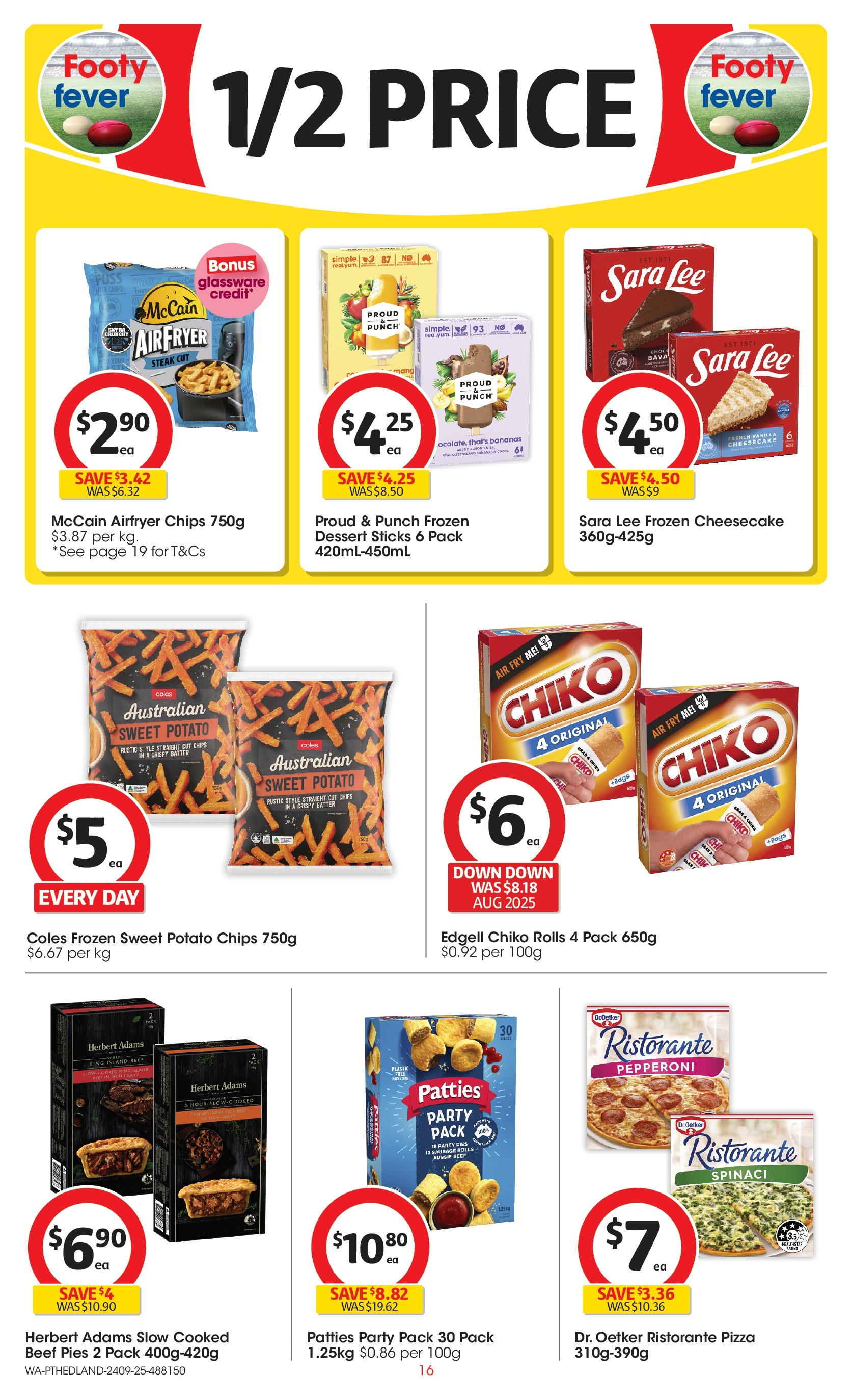 ﻿﻿Coles catalogue valid from 24/09/2025 > Online Australia | Page: 16 | Products: Glassware, Beer, Beef, Sausage
