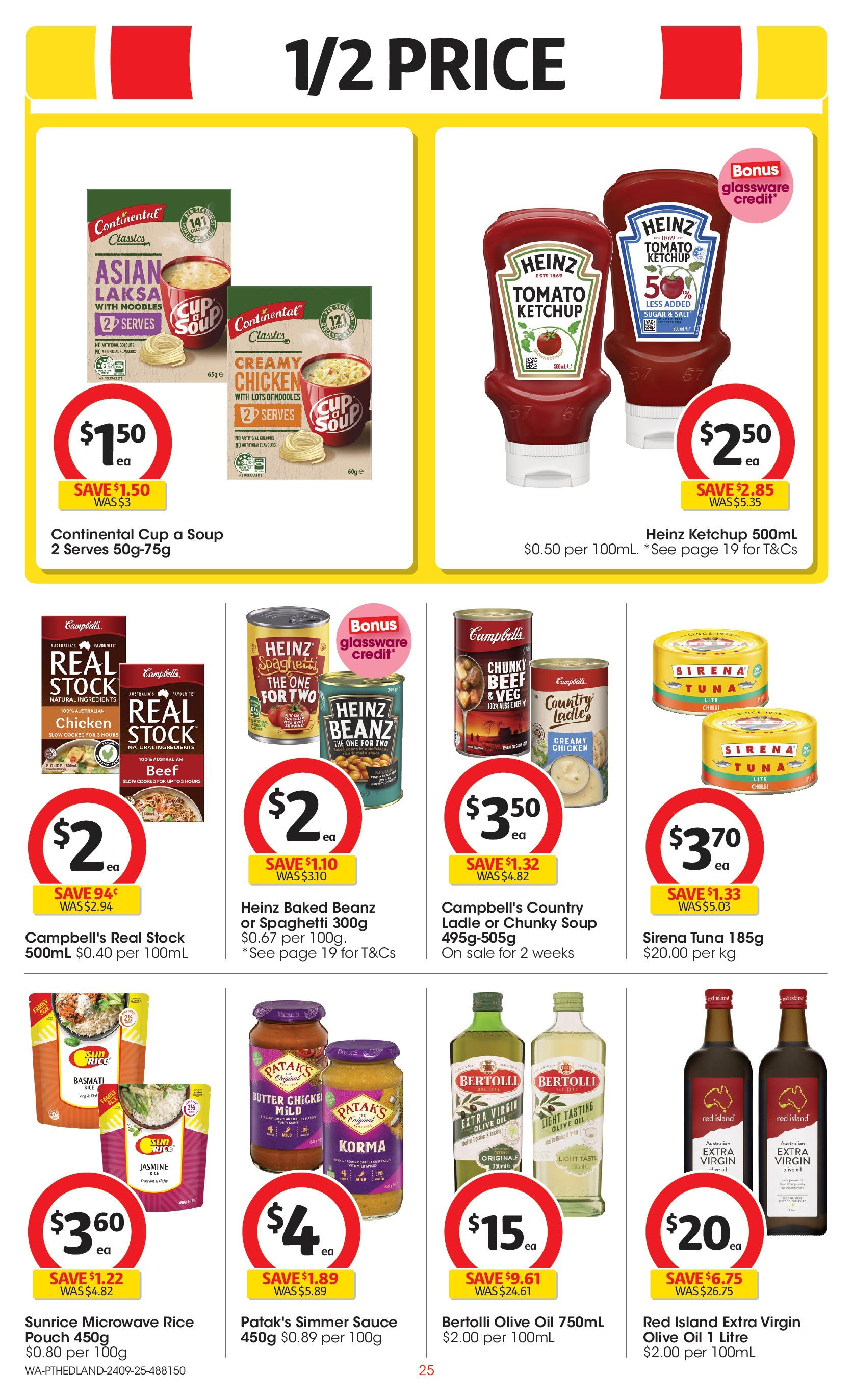 ﻿﻿Coles catalogue valid from 24/09/2025 > Online Australia | Page: 25 | Products: Butter, Beef, Salt, Tuna