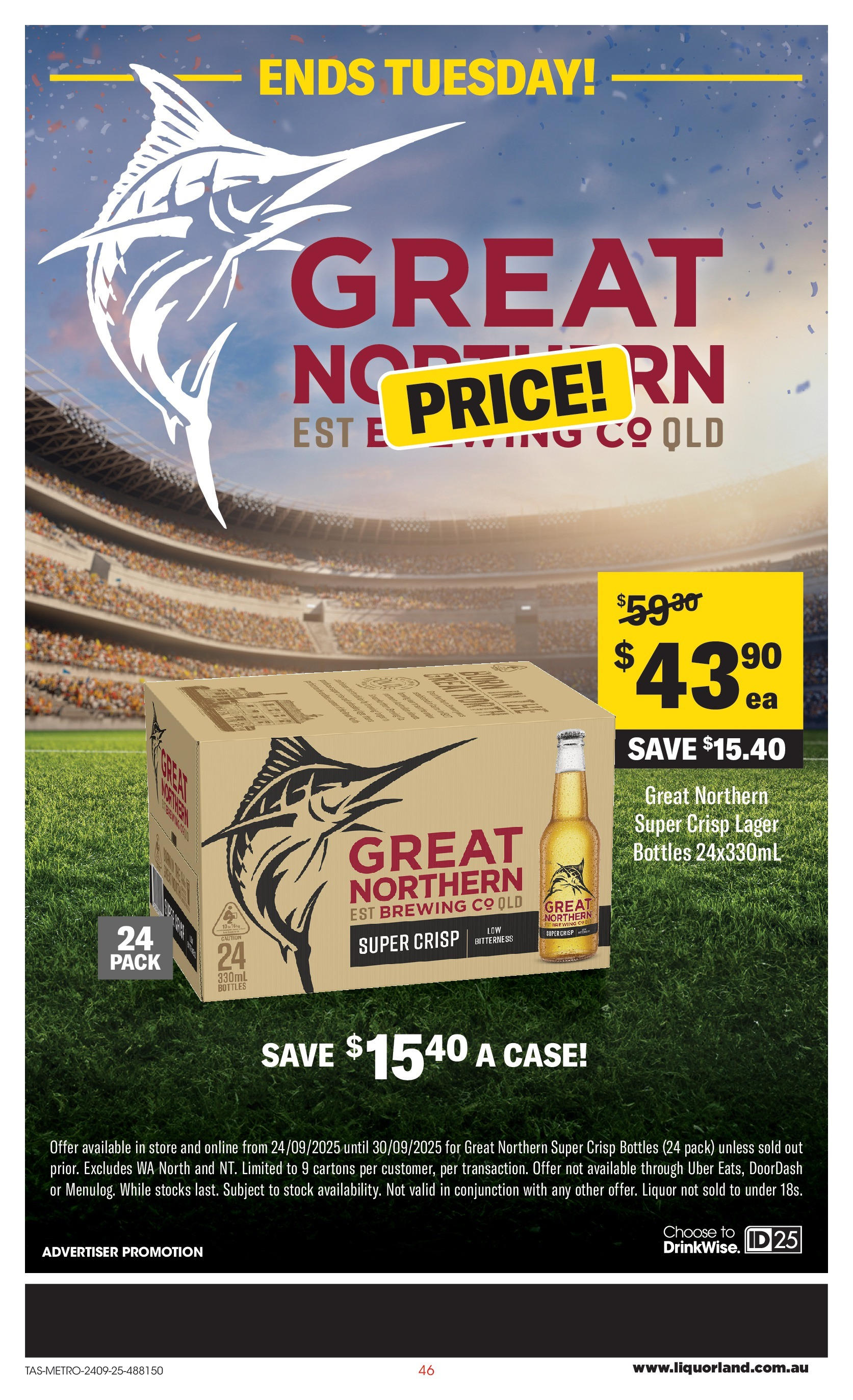 ﻿﻿Coles catalogue valid from 24/09/2025 > Online Australia | Page: 46 | Products: Case
