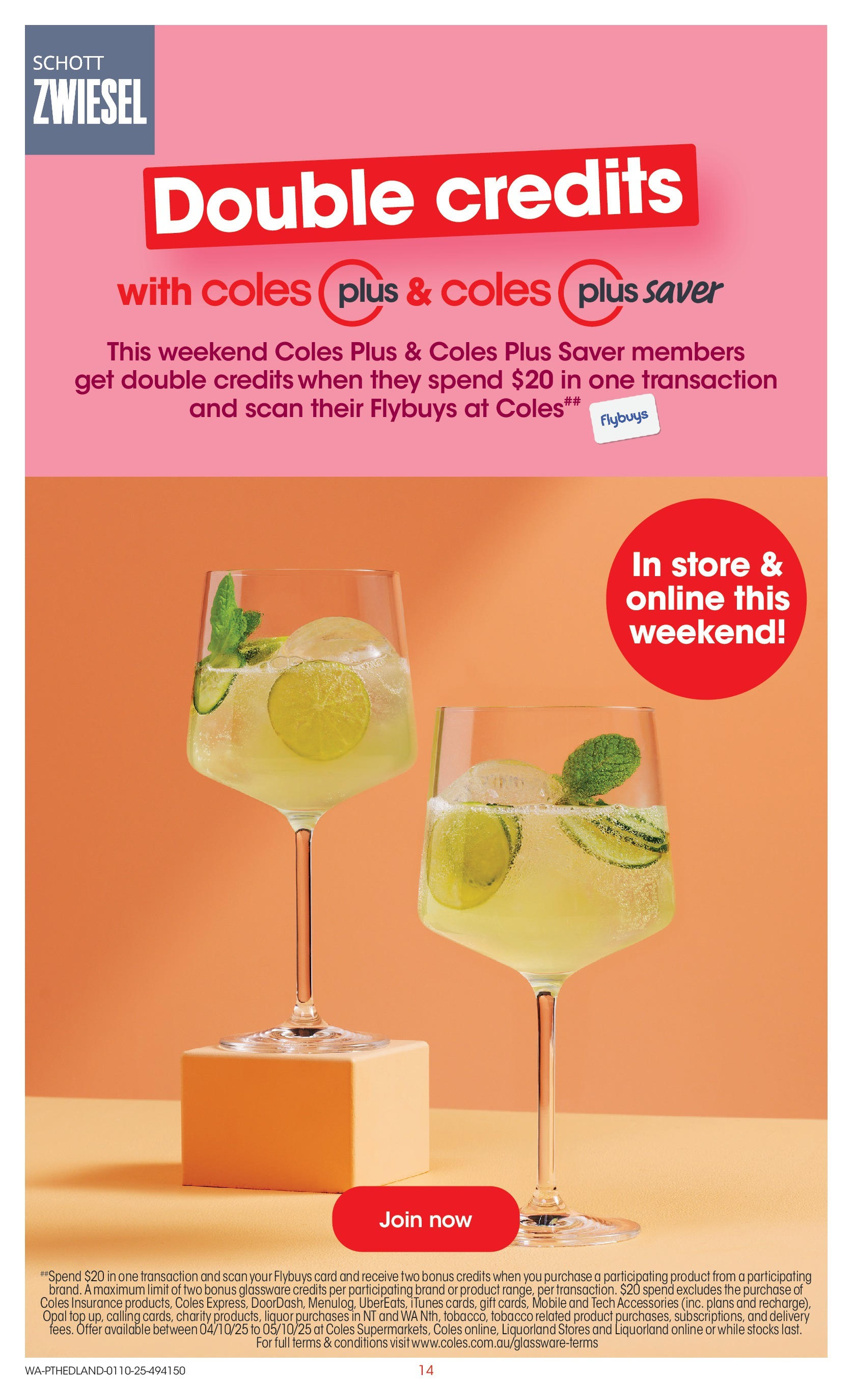 ﻿﻿Coles catalogue valid from 30/09/2025 > Online Australia | Page: 14