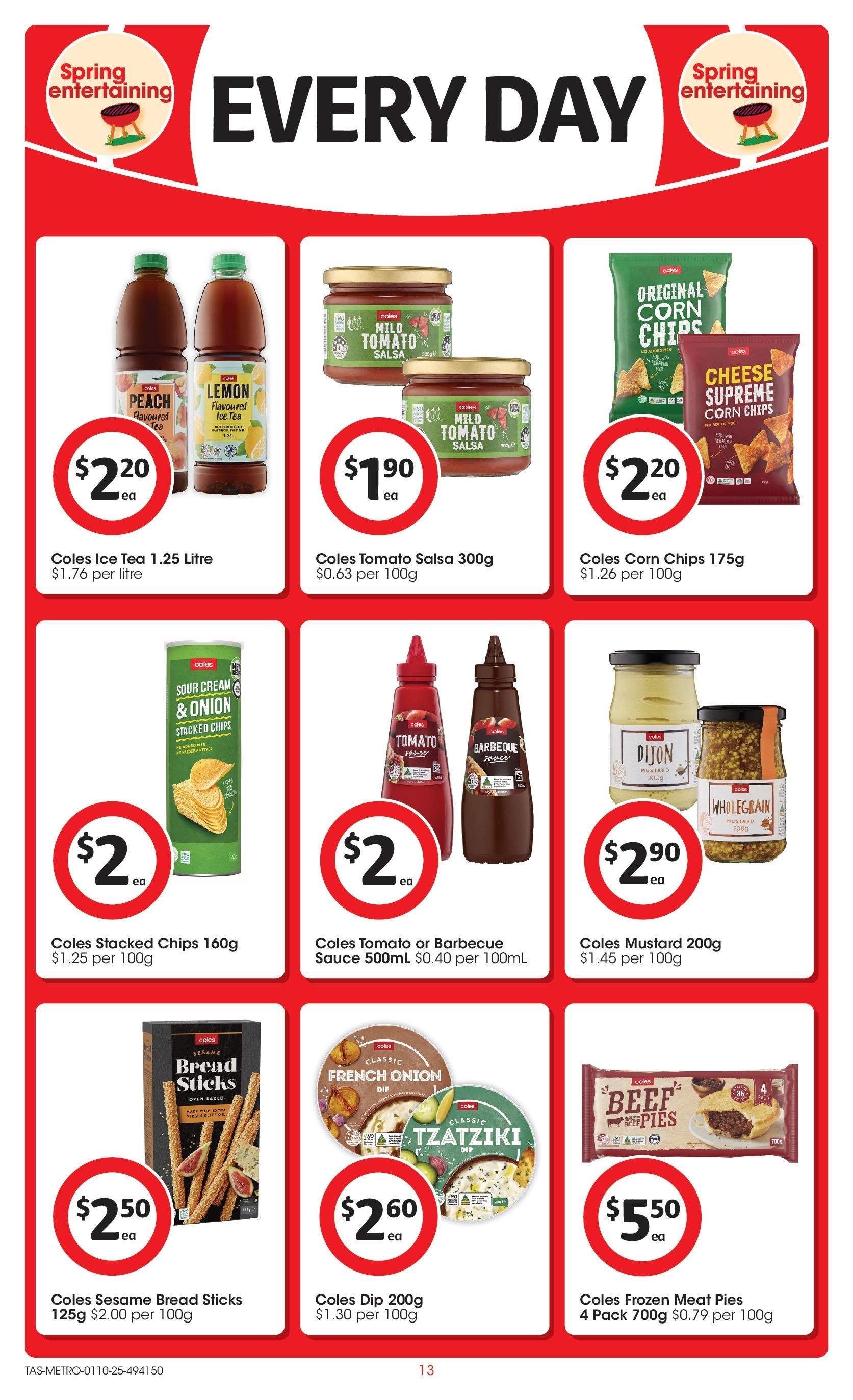 ﻿﻿Coles catalogue valid from 30/09/2025 > Online Australia | Page: 13 | Products: Oil, Beef, Olive oil, Peach